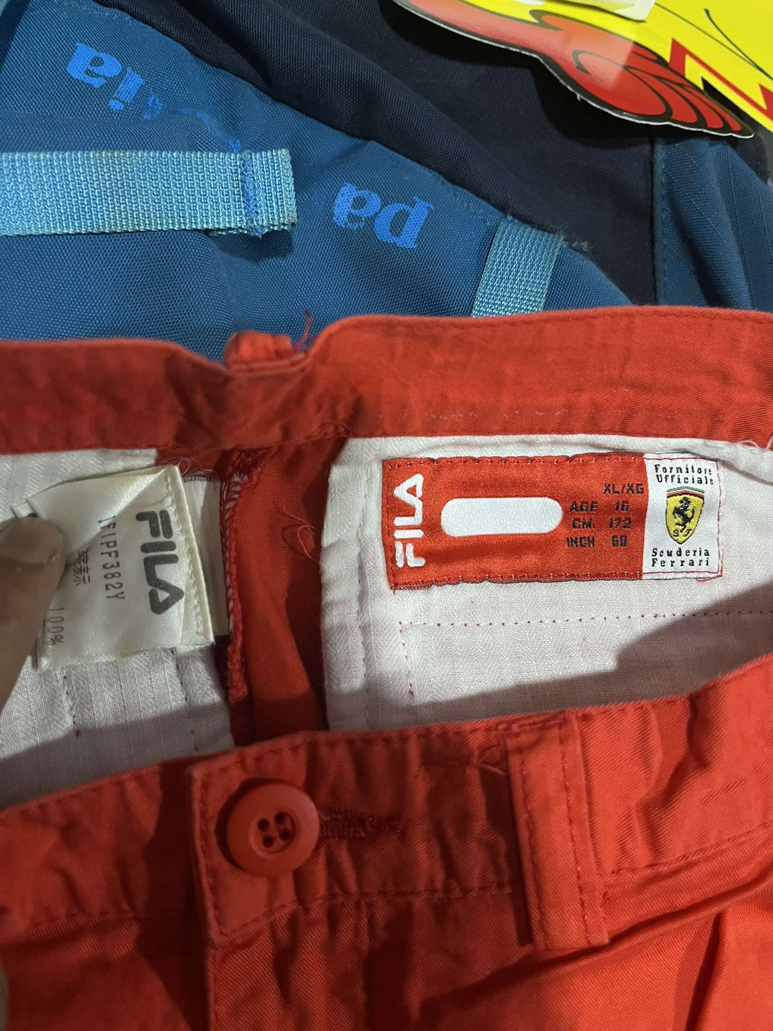 Fila Fila x Ferrari Cargo Shorts Logo 90s Size US 28 / EU 44 - 4 Thumbnail