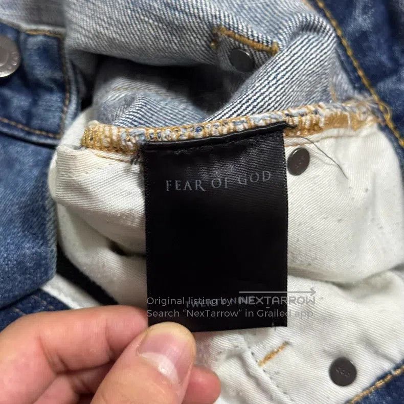 Fear of God Fear of God 4th Og Bull King Size US 29 - 3 Thumbnail