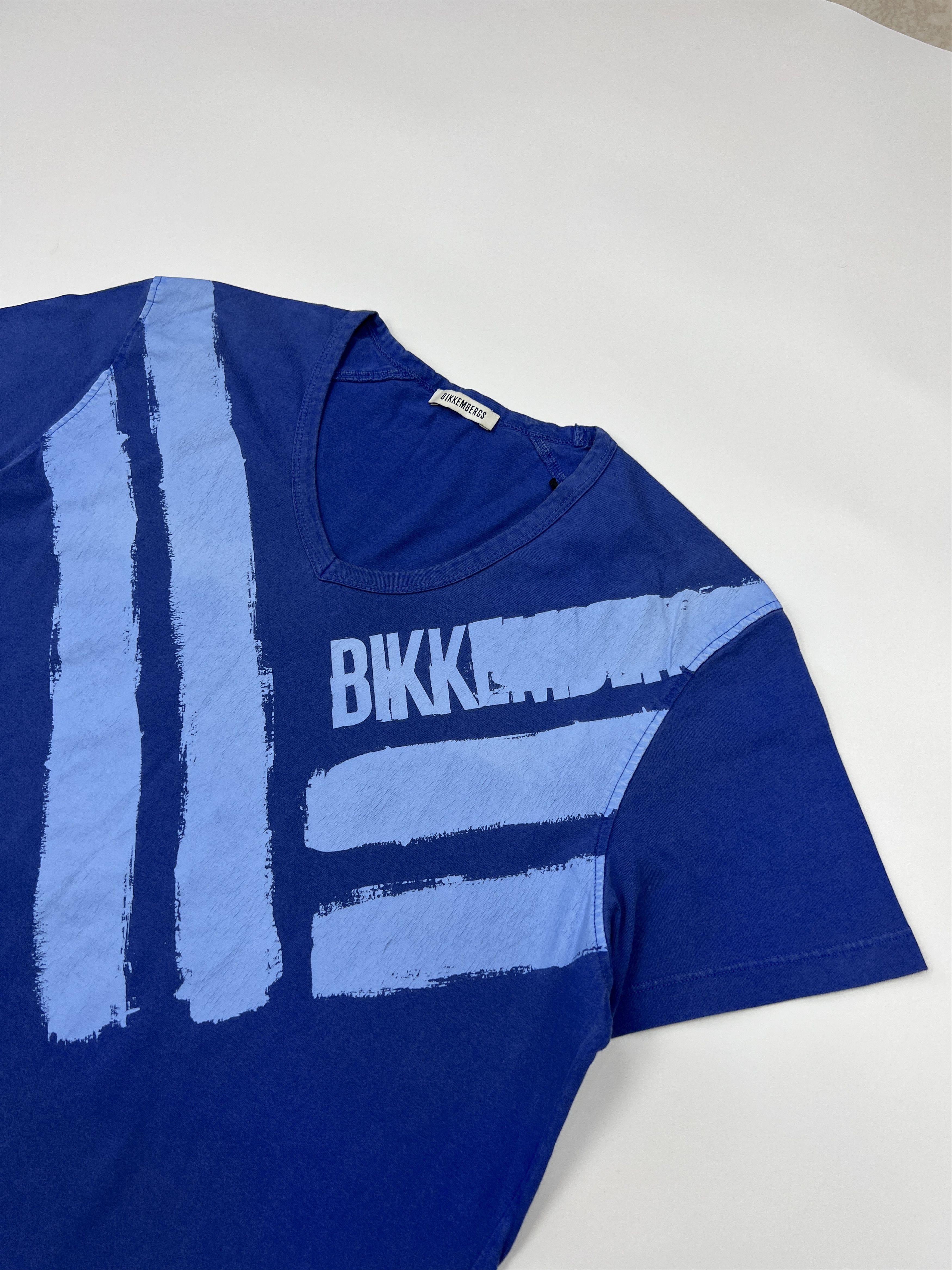Dirk Bikkembergs Y2K Bikkembergs Spell Logo Printed Tee Size US L / EU 52-54 / 3 - 6 Thumbnail