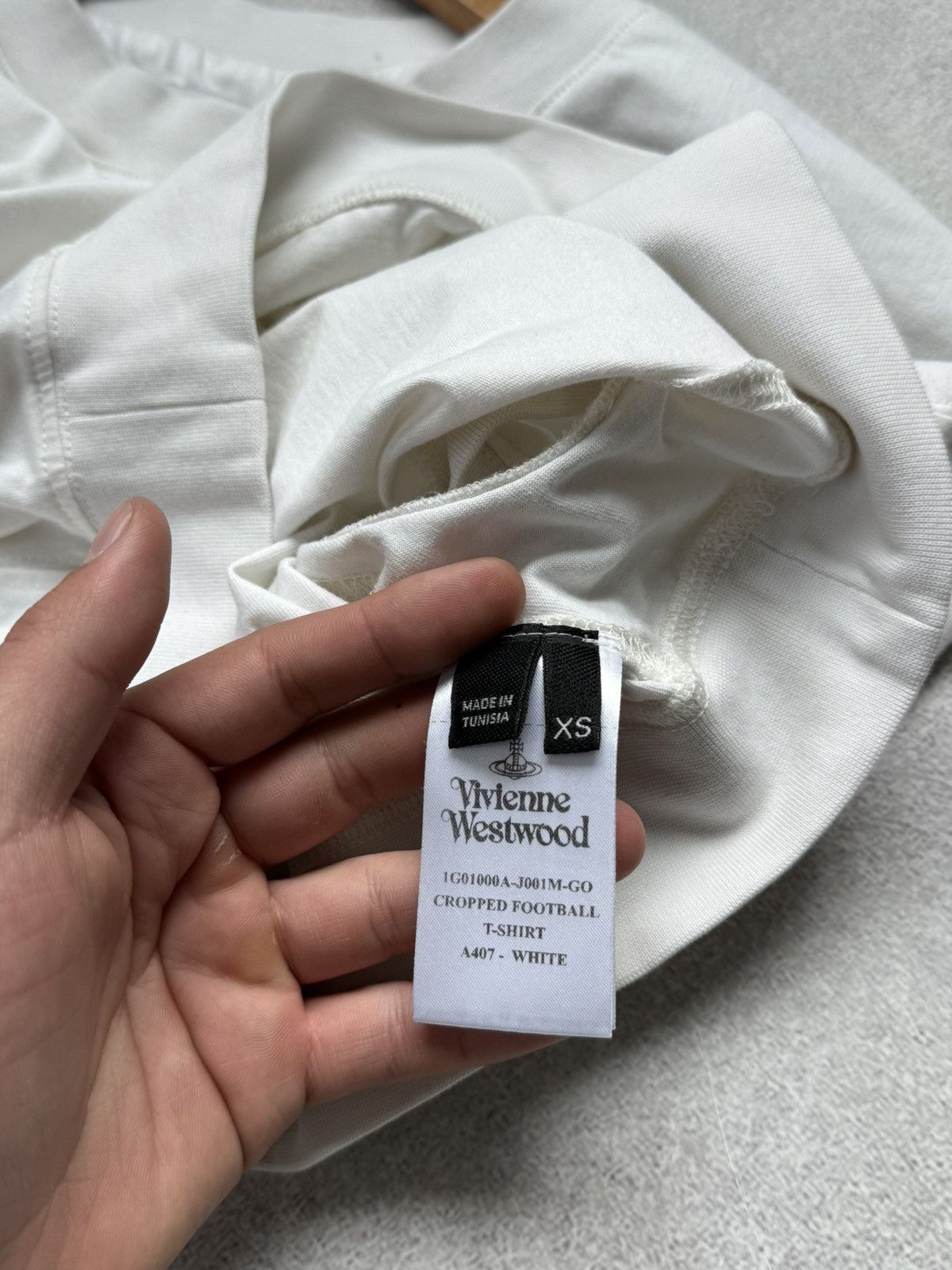 Vivienne Westwood Vivienne Westwood Cropped Top T-Shirt Woomen’s Rare White Size XS / US 0-2 / IT 36-38 - 6 Thumbnail