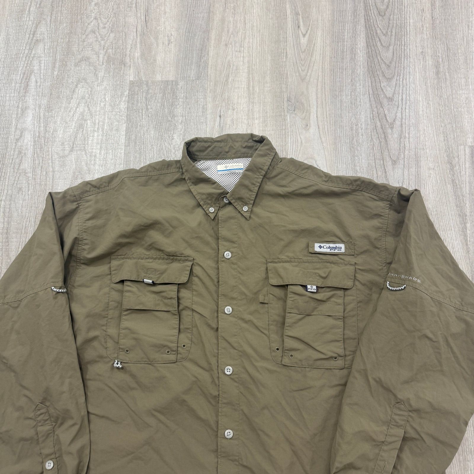 Columbia Columbia PFG Shirt Men's Extra Large XL Brown Lightweight Size US XL / EU 56 / 4 - 1 Thumbnail
