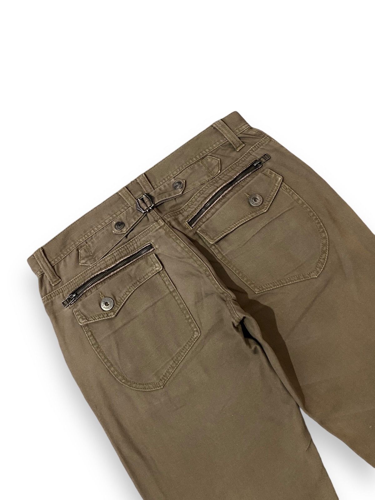 In The Attic In The Attic Japan Multipocket Beige Buckleback Button Denim Size US 32 / EU 48 - 8 Thumbnail