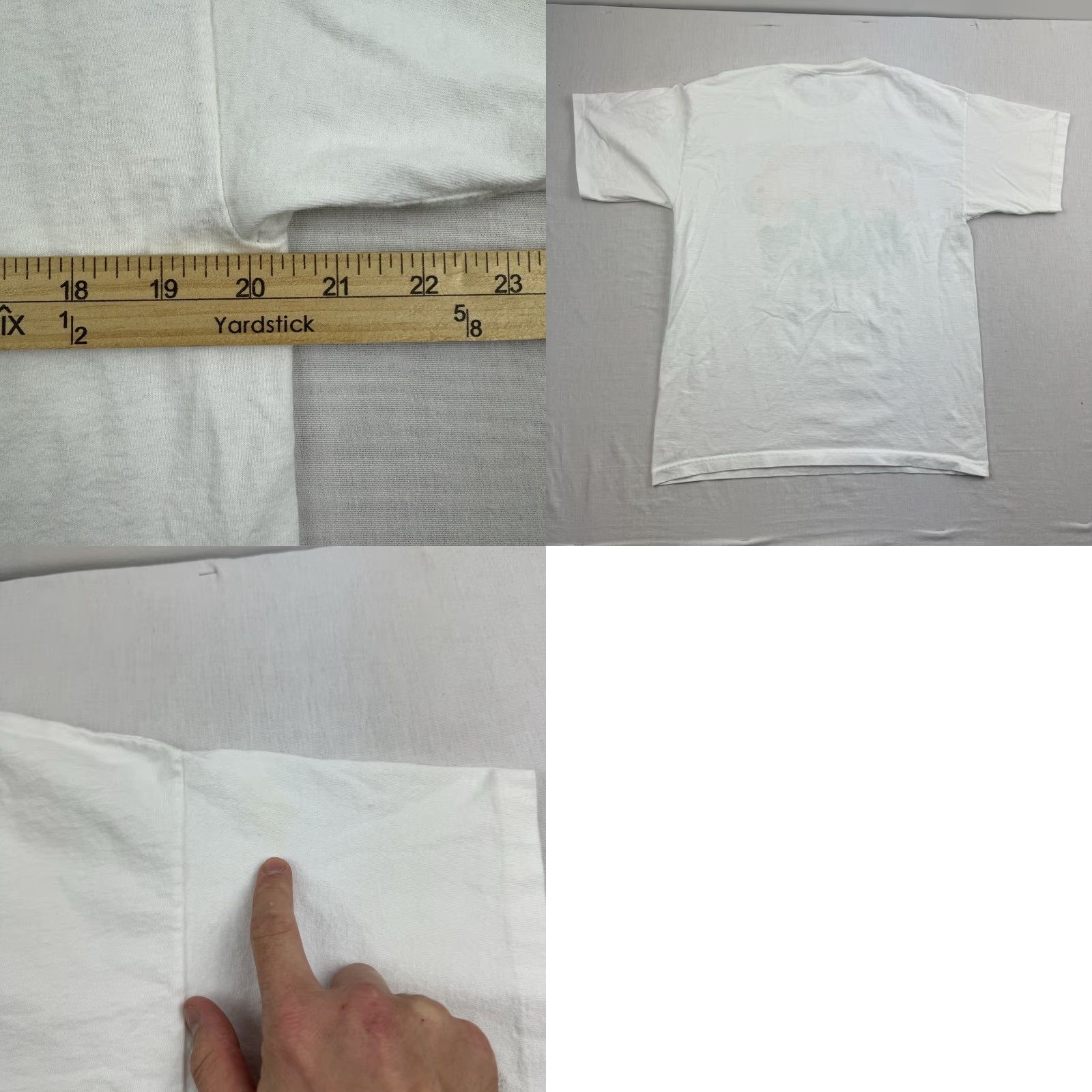 Vintage VINTAGE Murina Maine Sunflower T-Shirt Adult Large White Nature 90s Mens Size US L / EU 52-54 / 3 - 8 Thumbnail
