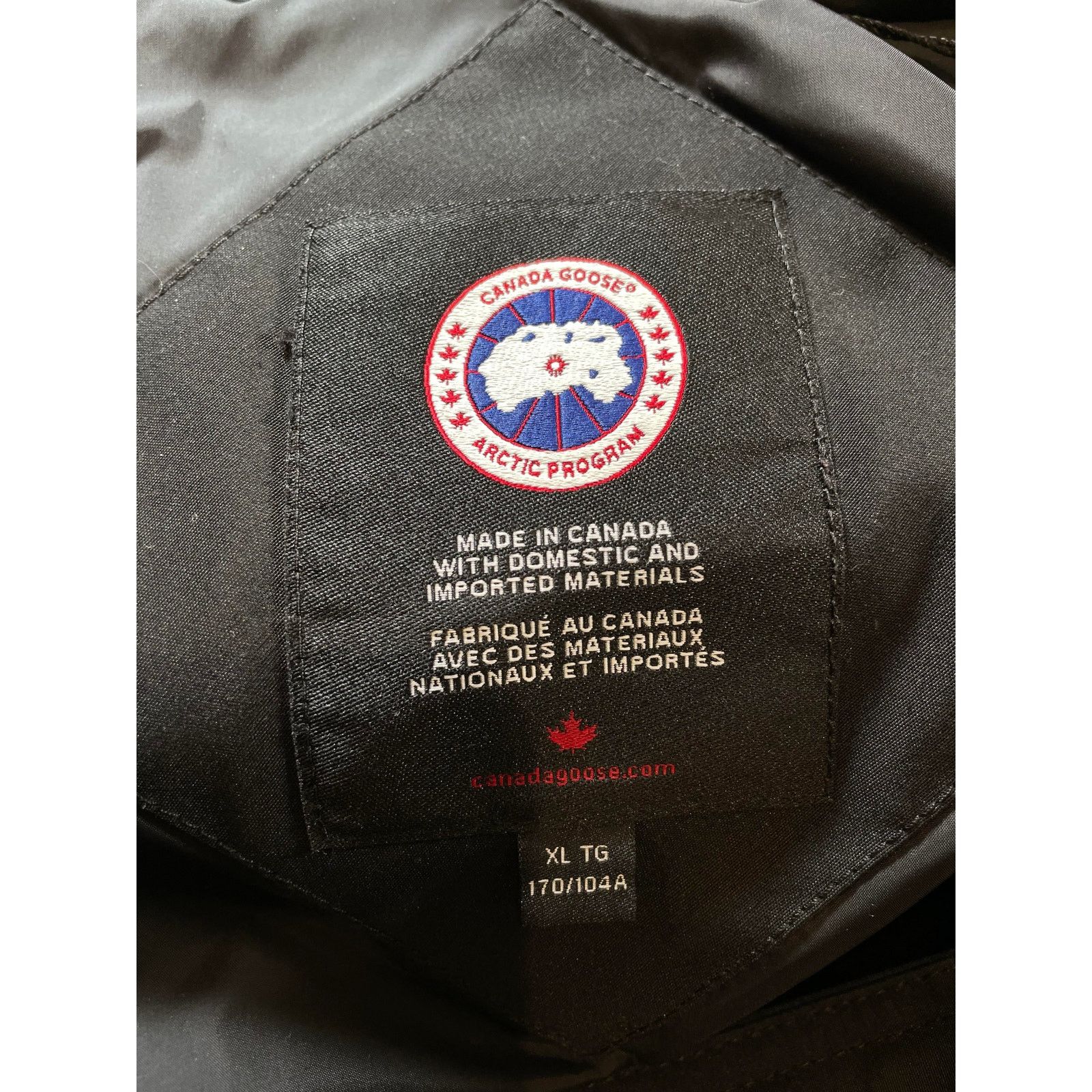 Canada Goose Canada Goose Women's Expedition Black Parka Jacket Size US XL / EU 56 / 4 - 12 Thumbnail