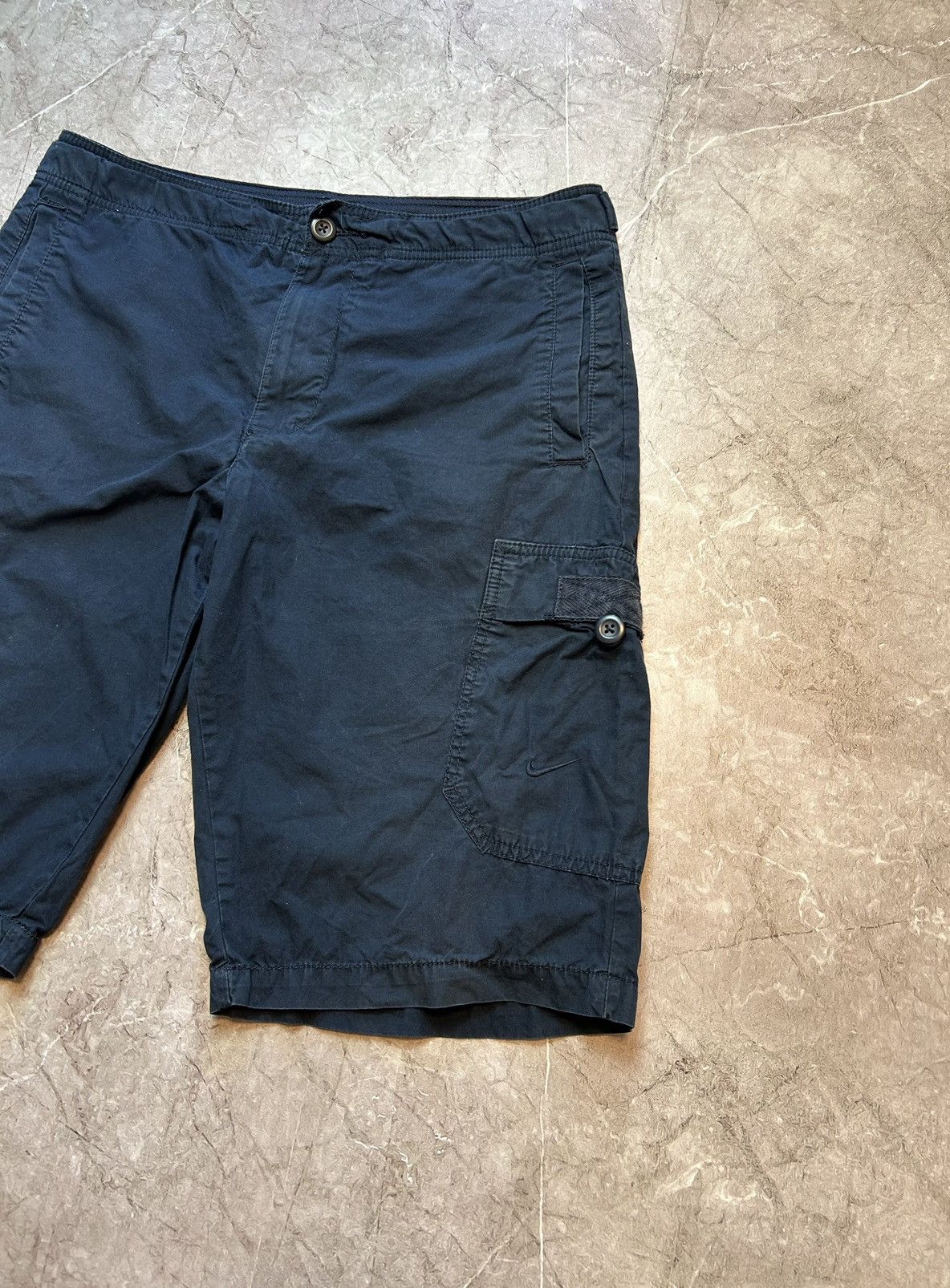 Nike × Vintage Mens Vintage Nike Cargo shorts streetwear y2k rare drill acg Size US 32 / EU 48 - 2 Thumbnail
