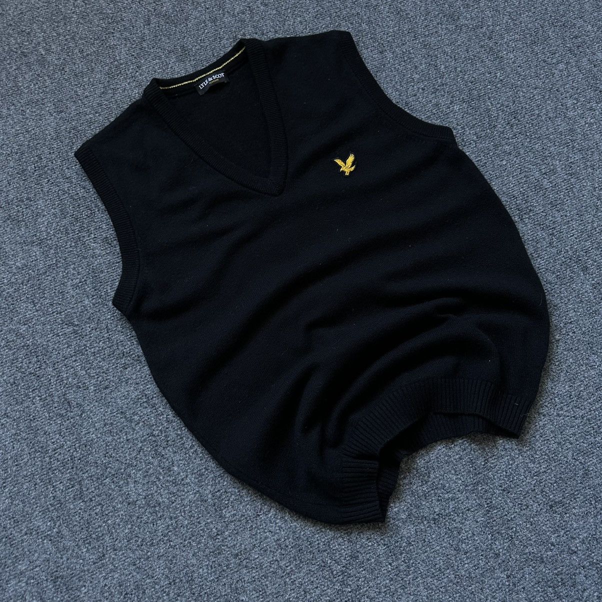 Lyle & Scott VTG Lyle & Scott Knit Vest Size M Old Money Y2K 00s USA Size US M / EU 48-50 / 2 - 2 Thumbnail