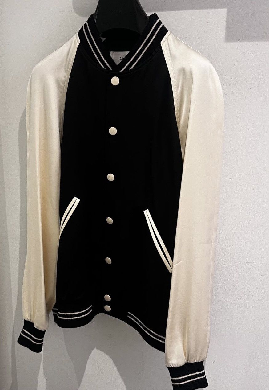 Celine Celine Oversized Teddy Jacket In Satin Size US L / EU 52-54 / 3 - 2 Thumbnail