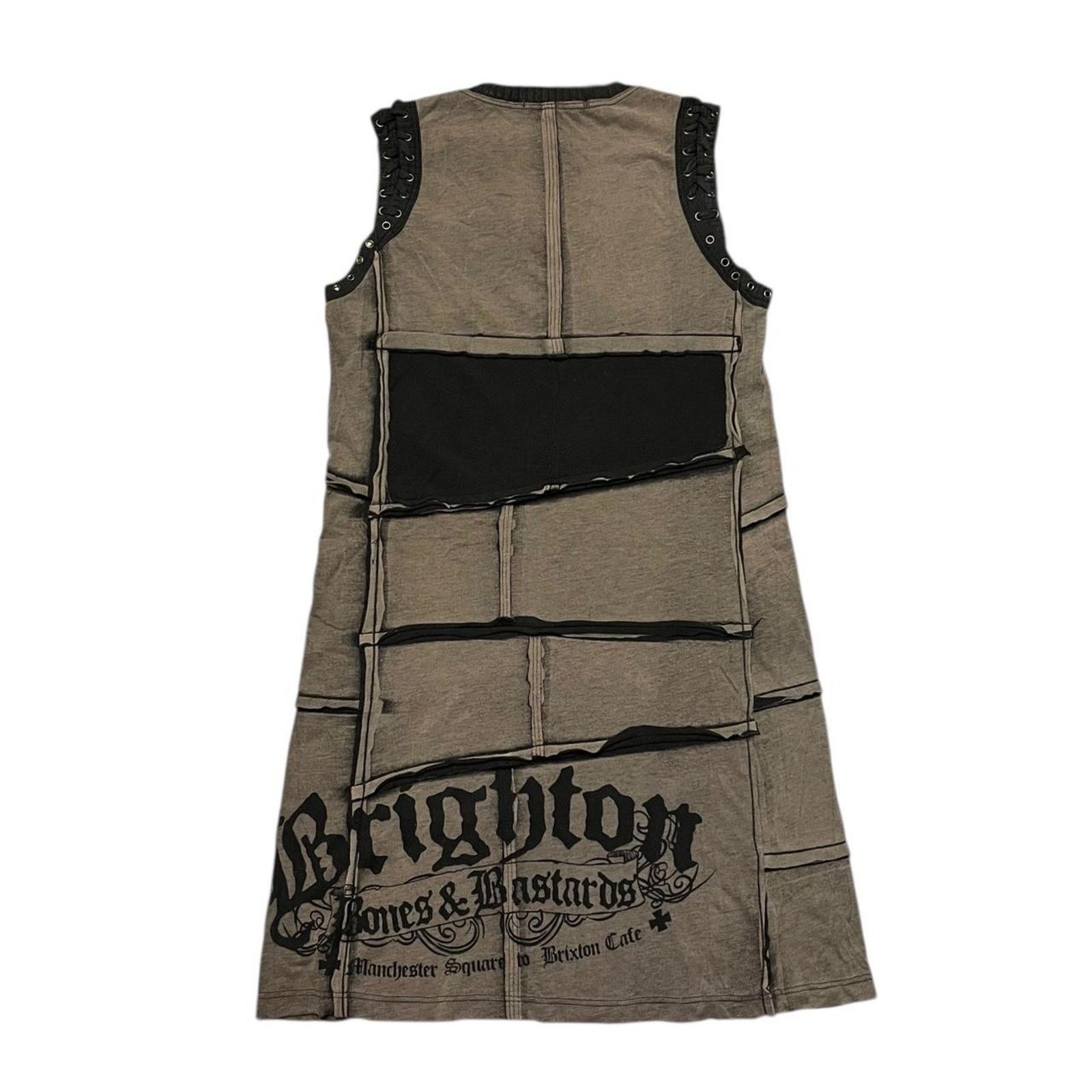 Salvage Deadstock VTG Y2K Salvage grunge punk goth laceup tank dress Size M / US 6-8 / IT 42-44 - 2 Thumbnail