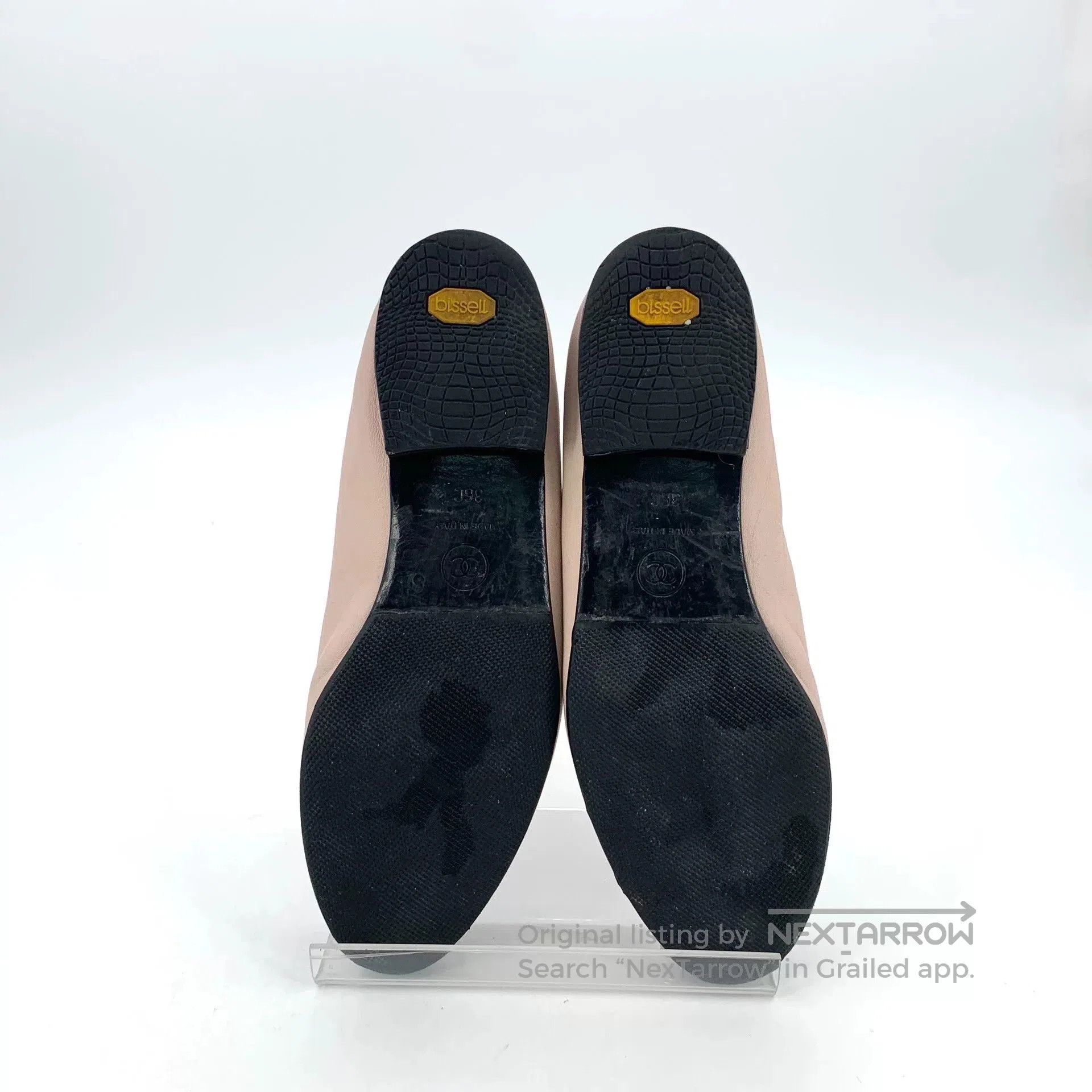 Chanel Chanel Pink Bow Casual Flat Shoes. Size US 8 / IT 38 - 5 Thumbnail