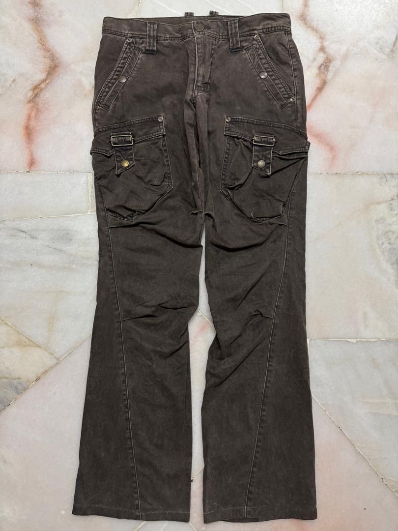 Japanese Brand 💥Rare💥90’s Bushpants Monsieur Nicole Bushpants Travis Scott Size US 28 / EU 44 - 2 Thumbnail