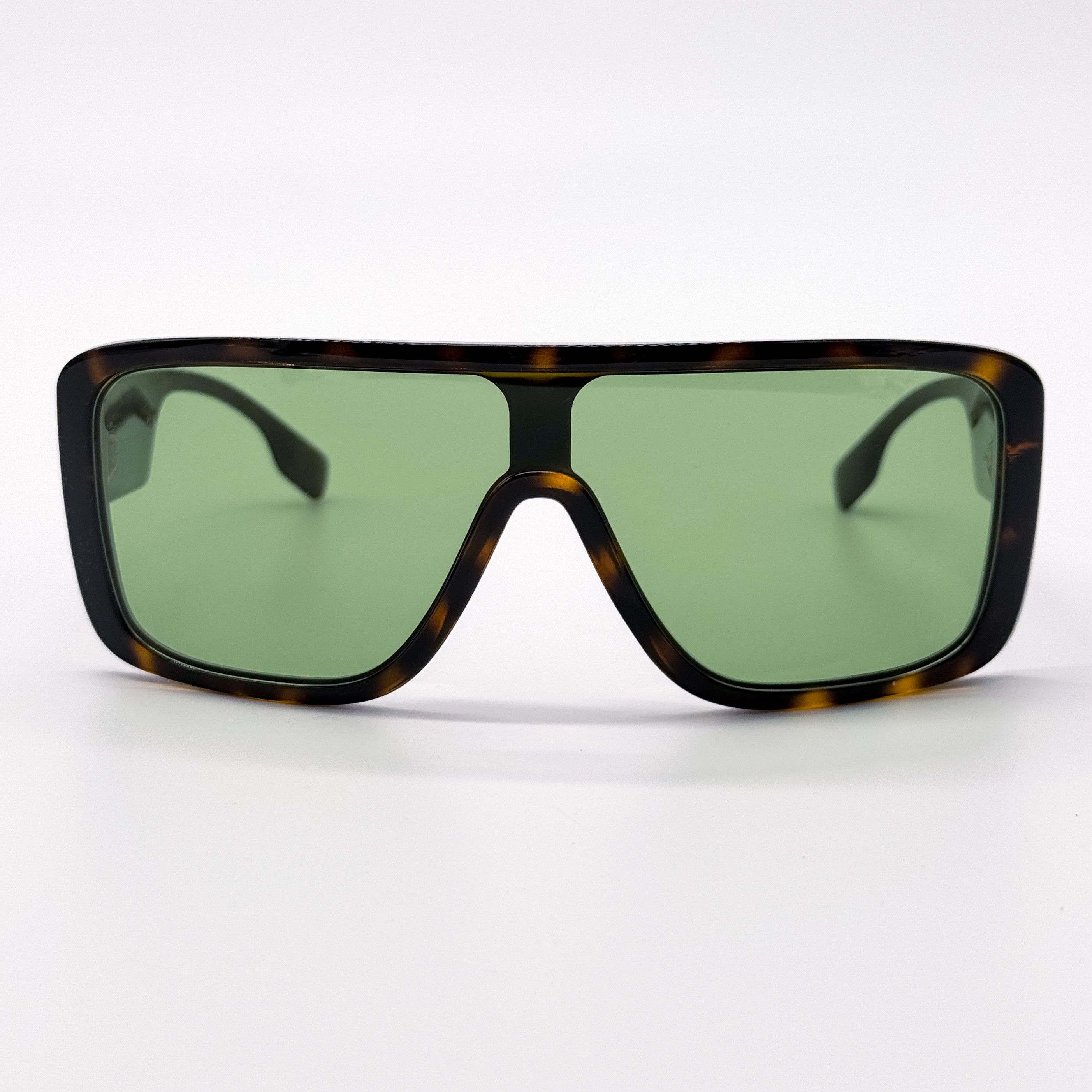 Burberry NEW BURBERRY BE4401U 3002/2 DARK HAVANA/GREEN MEN SUNGLASSES Size ONE SIZE - 3 Thumbnail