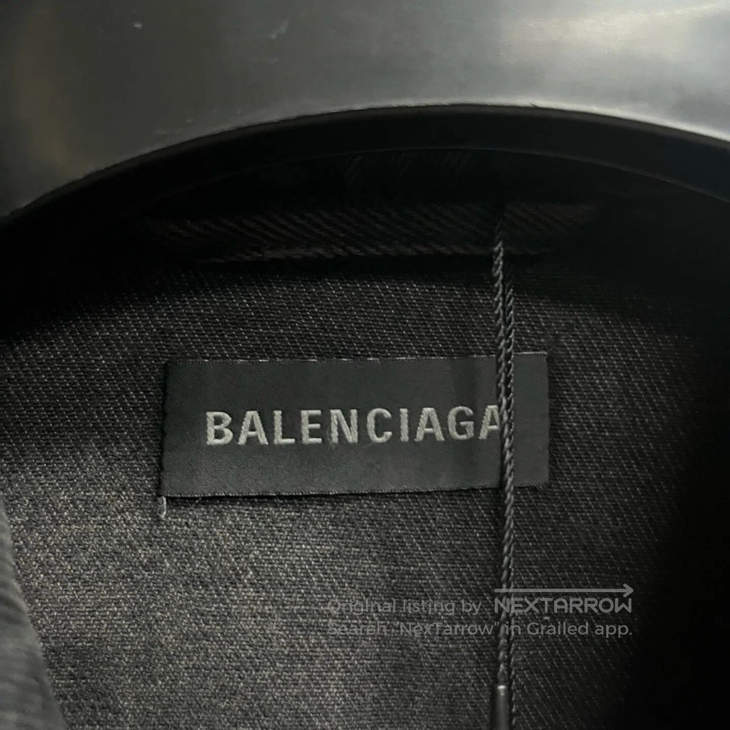 Balenciaga Balenciaga Spray-painted logo on a denim jacket| Size US XS / EU 42 / 0 - 2 Thumbnail