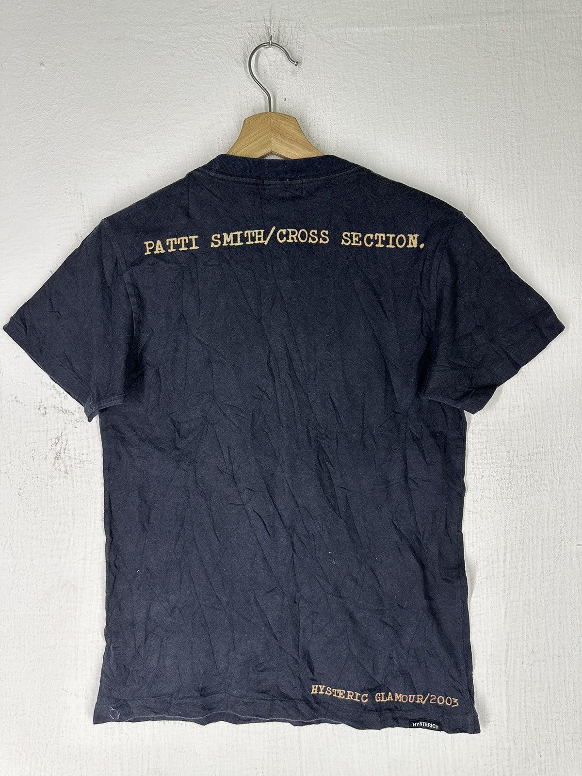 Hysteric Glamour Vintage 00’s Patti Smith/Cross Section x Hysteric Promo Tee Size US S / EU 44-46 / 1 - 7 Thumbnail