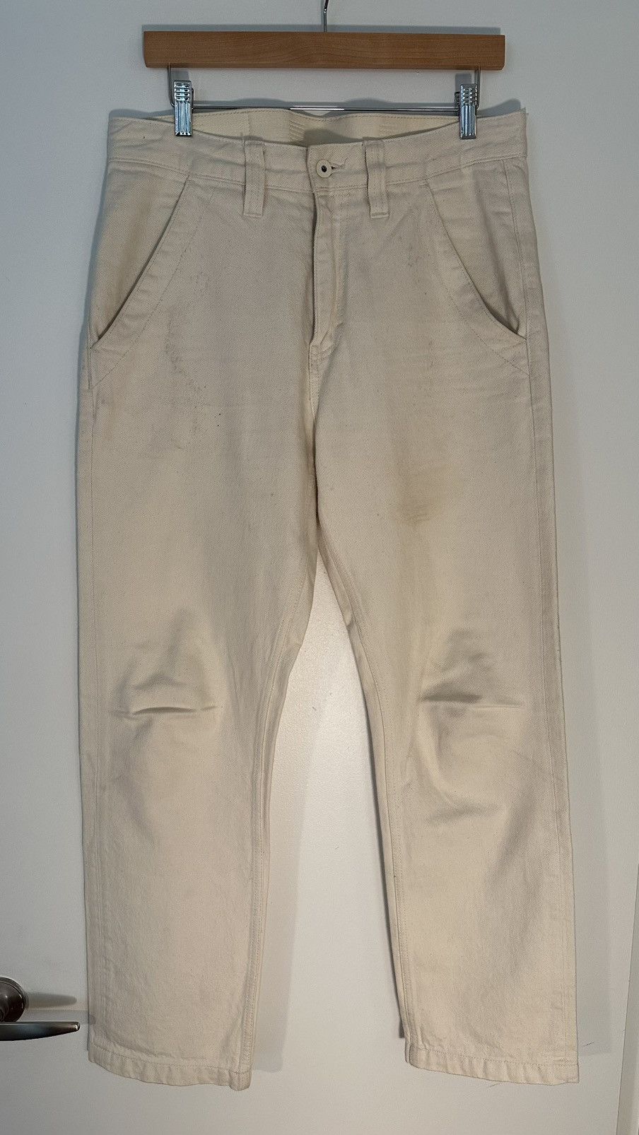 Rapha Rapha Mechanics Denim - Cone Mills Off-White Size US 32 / EU 48 - 2 Thumbnail