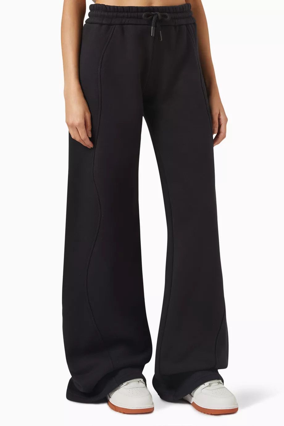Off-White o1y1225 Sweatpant in Black Size 27" / US 4 / IT 40 - 1 Thumbnail