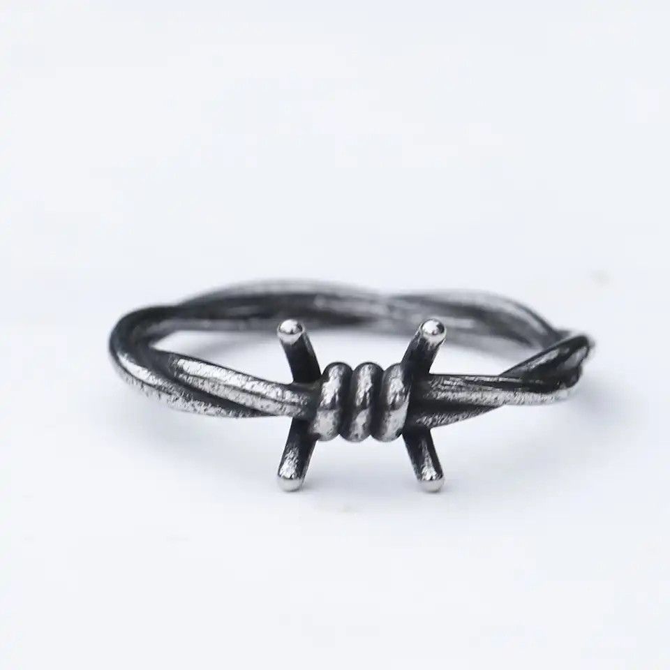 Jewelry × Vintage Gothic 316L Stainless Steel Rings Size ONE SIZE - 1 Thumbnail