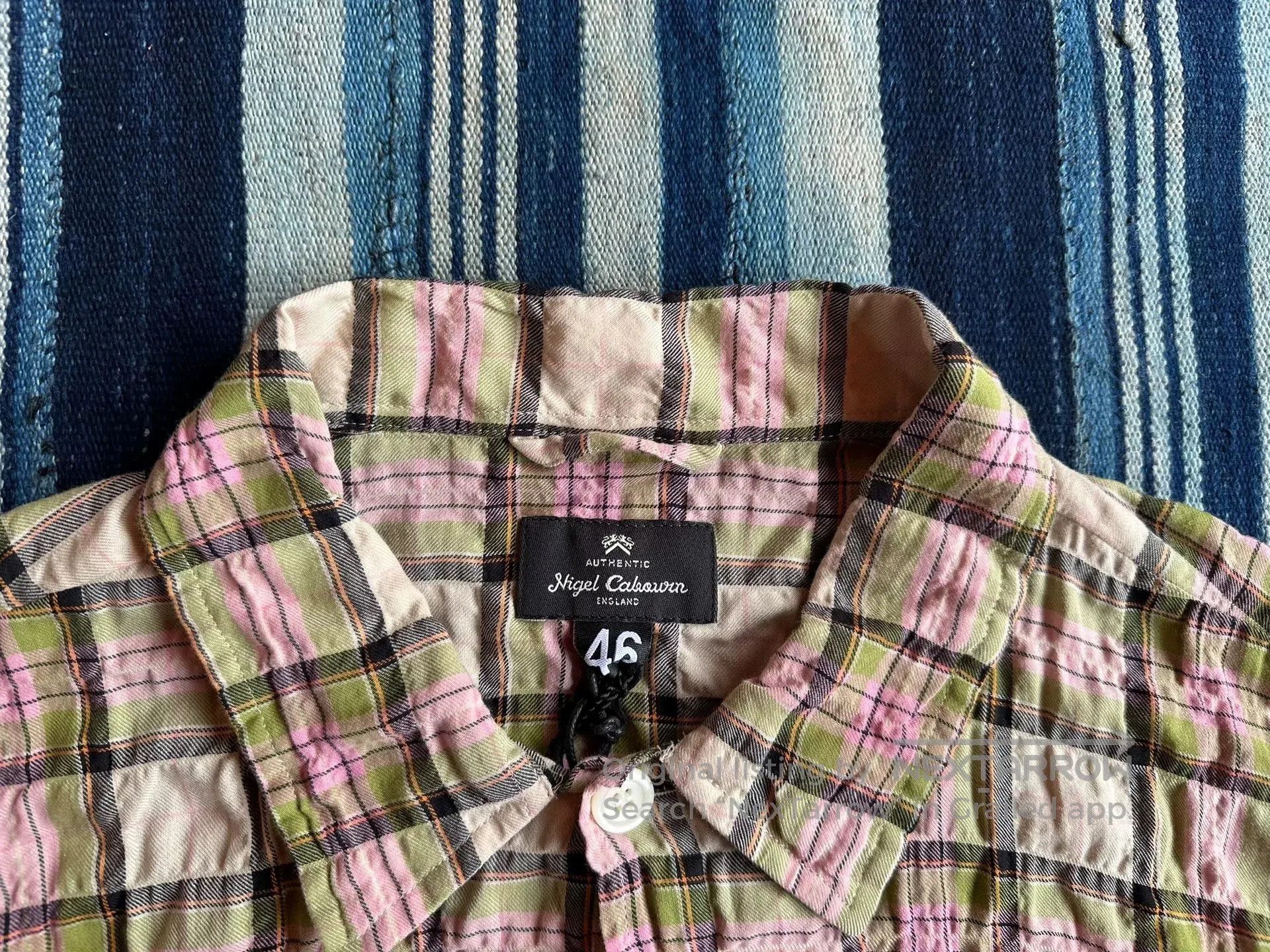 Nigel Cabourn Yohji Yamamoto 92ss Hollow Long Sleeve Shirt. Size US M / EU 48-50 / 2 - 3 Thumbnail