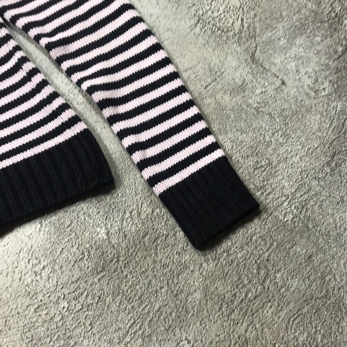 Vintage Y2K ABSTRACT FURRY MOHAIR SWEATER Knitted Oversized