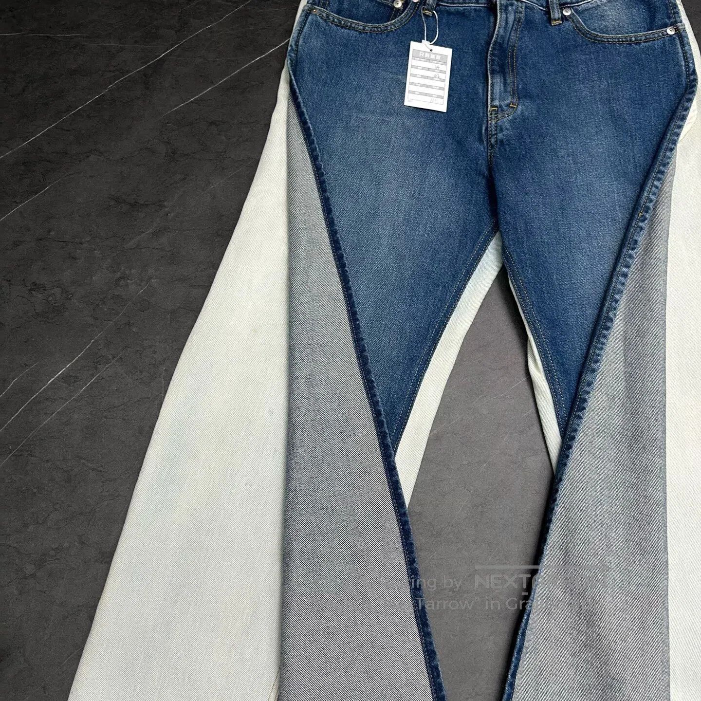 Maison Margiela Maison Margiela Patchwork Jeans| Size 33" - 3 Thumbnail