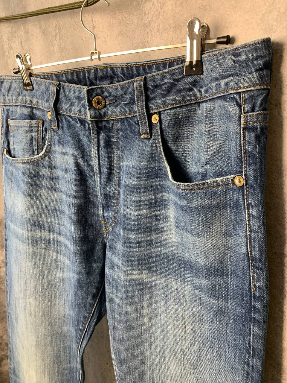 G-Star G-Star Raw 3301 Straight Jeans Denim Pants Men's size 34x30 Size US 34 / EU 50 - 6 Thumbnail