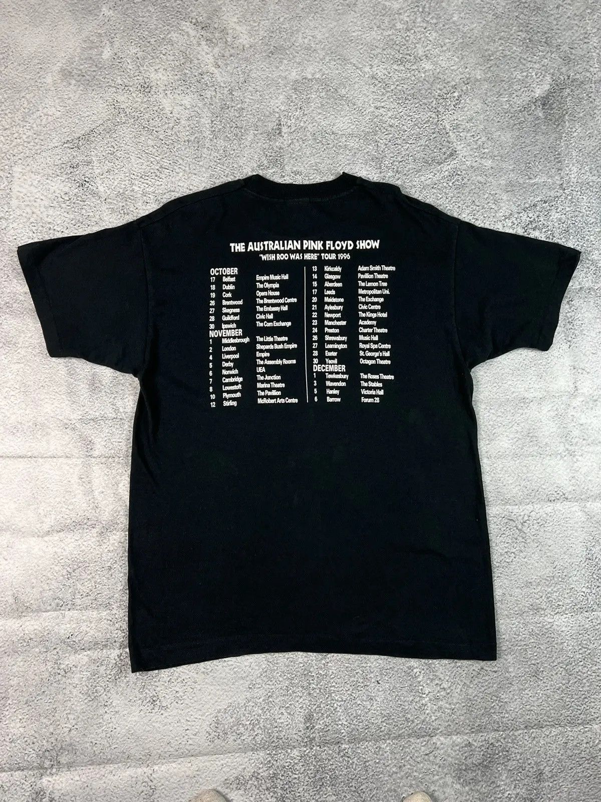 Pink Floyd Vintage Pink Floyd 1996 Tour T-shirt Size US L / EU 52-54 / 3 - 6 Thumbnail
