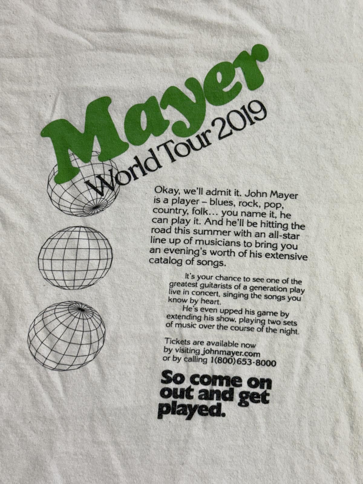 Other John Mayer Tour T-shirt Illustration Player Tour Tee 2019 -S Size US S / EU 44-46 / 1 - 4 Thumbnail