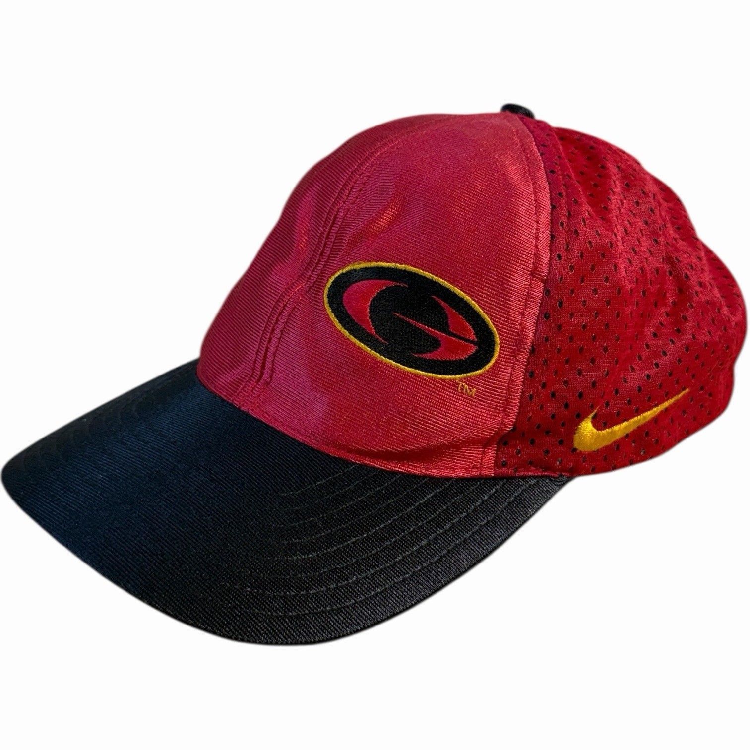 Nike Vintage VTG Satin Nike 1990’s Hat Cap Rare Size ONE SIZE - 3 Thumbnail