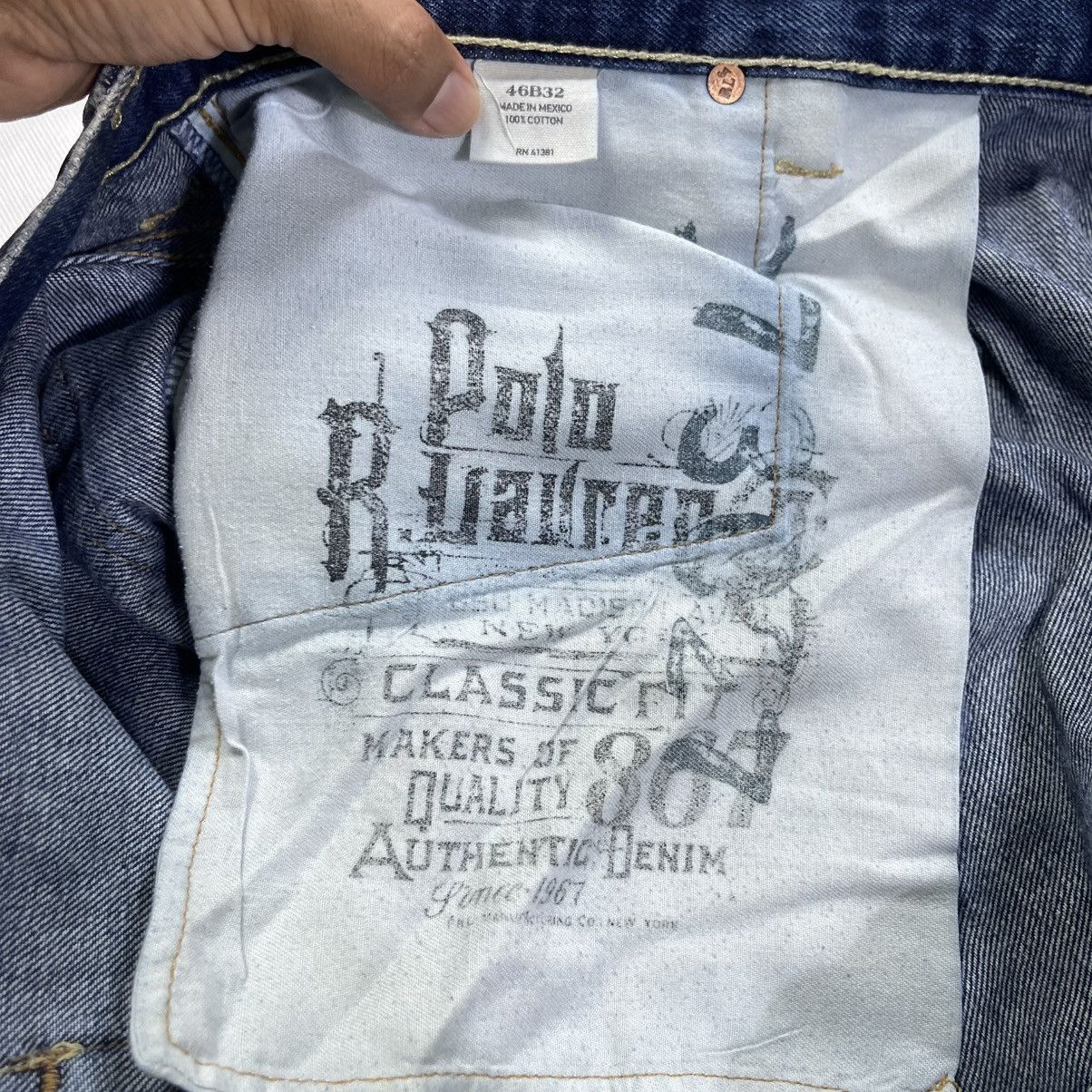 Ralph Lauren Vintage Polo Ralph Lauren 867 Denim w46 Leather Patch Jeans Size US 44 / EU 60 - 11 Thumbnail