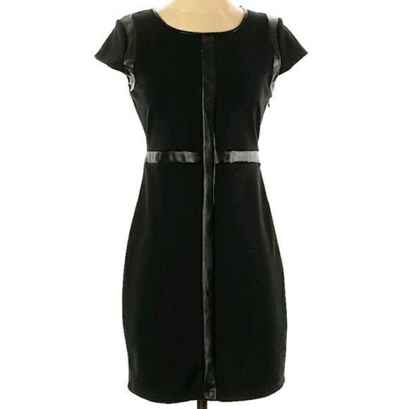 Other Romeo & Juliet Couture Matrix Sheath Dress Sz XS Black Faux Size XS / US 0-2 / IT 36-38 - 1 Thumbnail