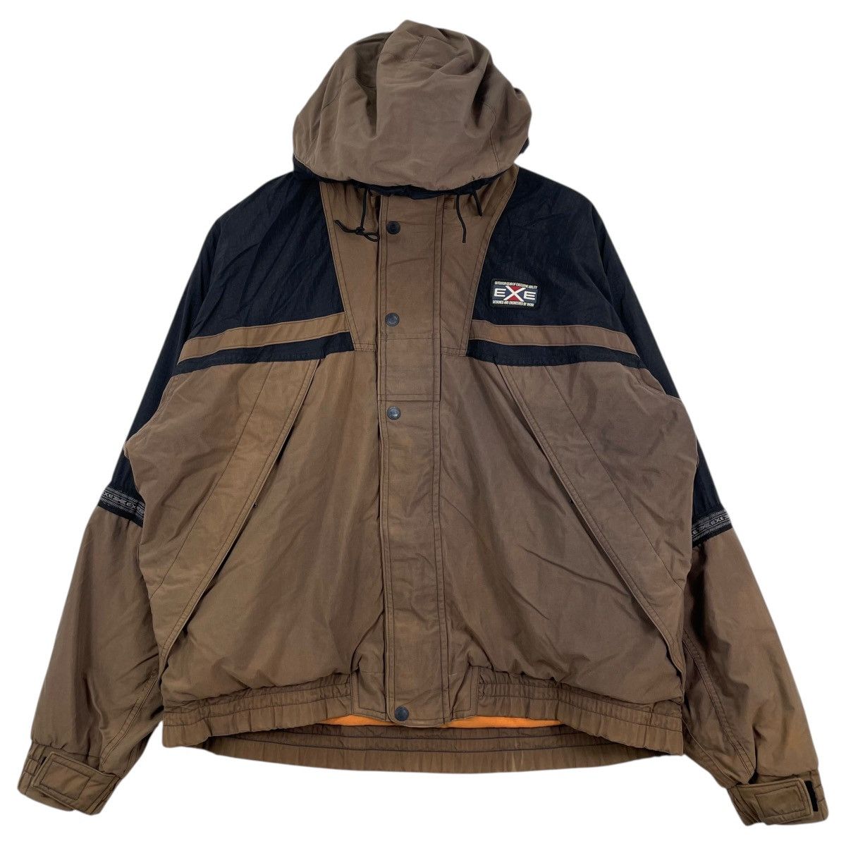 Vintage Vintage EXE Outdoor Gear Hoodie Utility Jacket Size US L / EU 52-54 / 3 - 2 Thumbnail