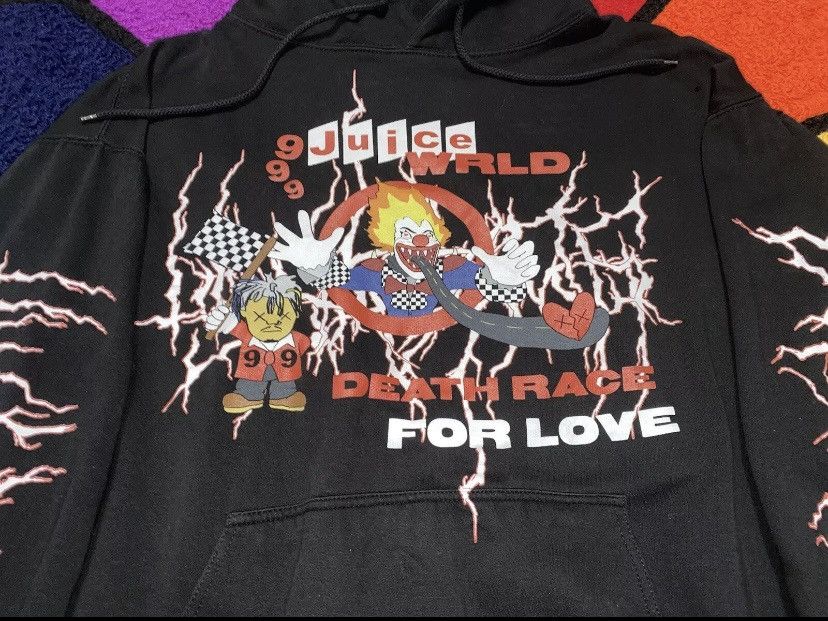 999 Club × Sukamii 999 Club x Sukamii x Juice WRLD Death Race for Love Hoodie Size US L / EU 52-54 / 3 - 3 Thumbnail