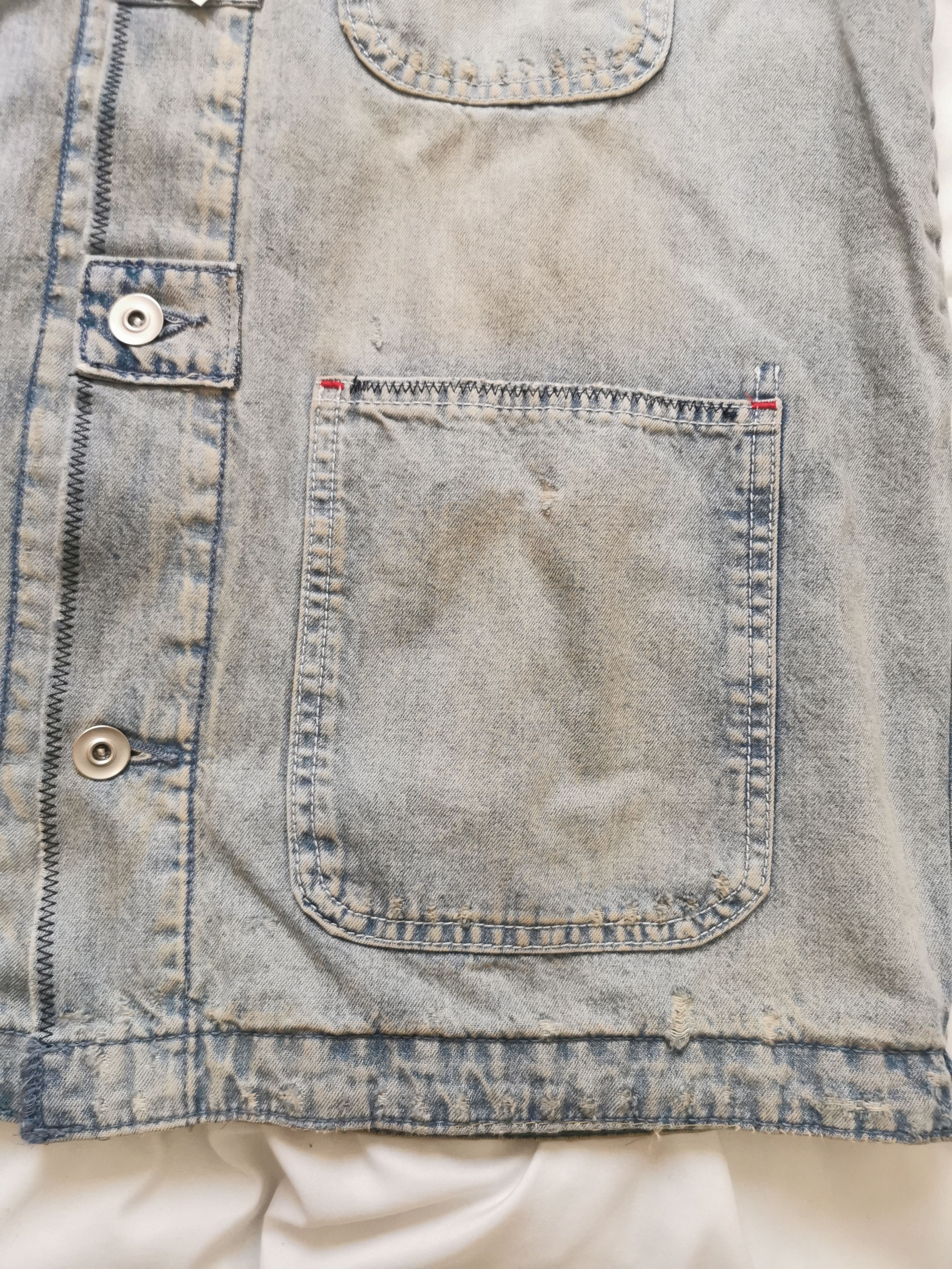 Zara Zara relaxed overshirt curduroy lapel collar size L Size US L / EU 52-54 / 3 - 9 Thumbnail