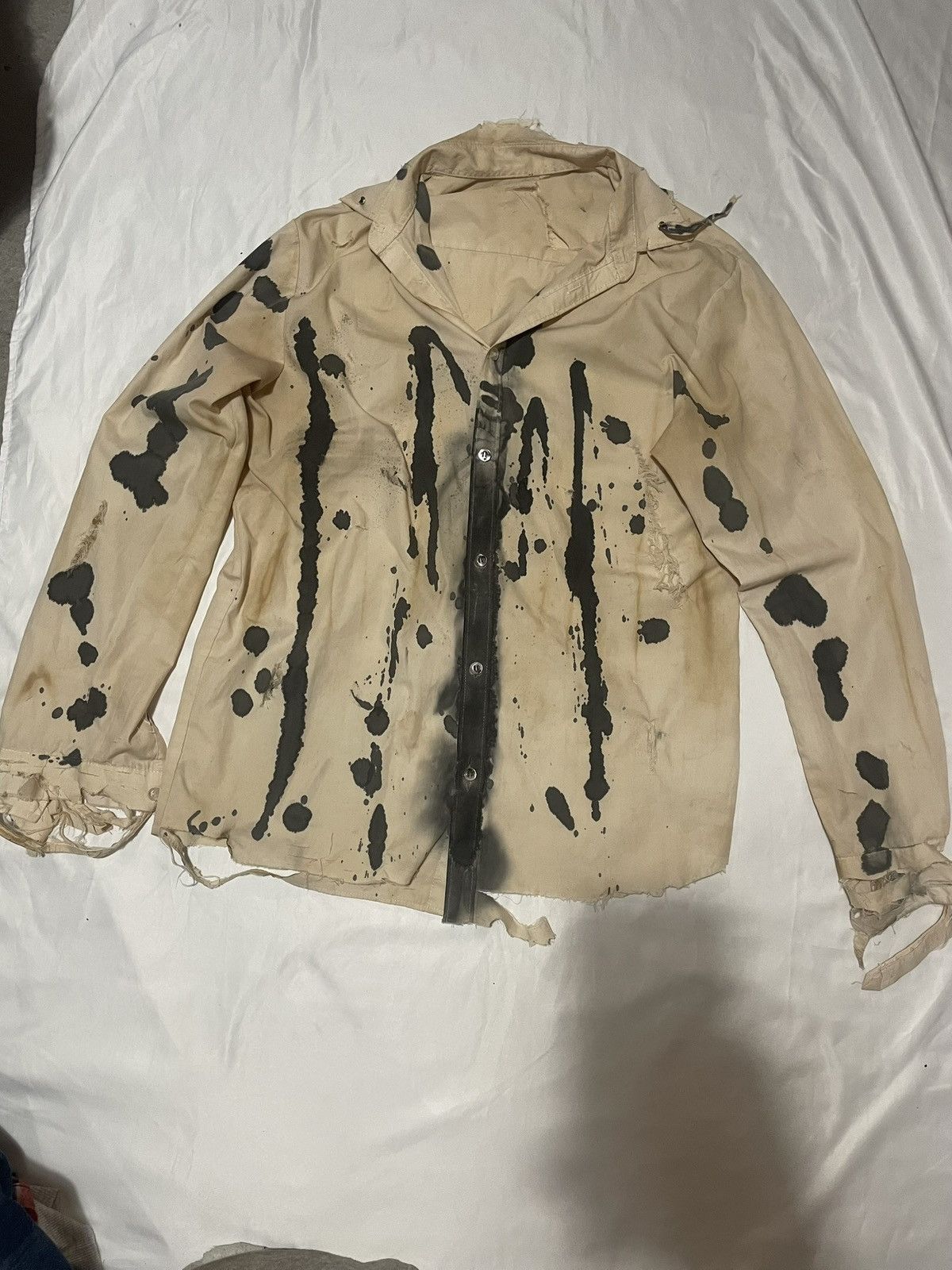 Other Custom Distressed Archive Dress Slim fit Shirt S Size US S / EU 44-46 / 1 - 1 Thumbnail