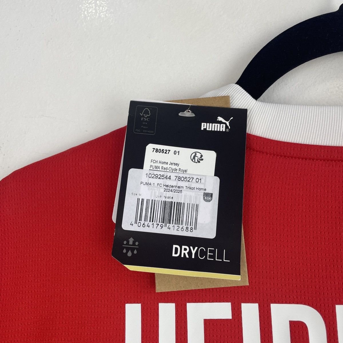 Puma 1. FC Heidenheim Tim Kleindienst Home Jersey Men’s 2024 BNWT Size US M / EU 48-50 / 2 - 6 Thumbnail