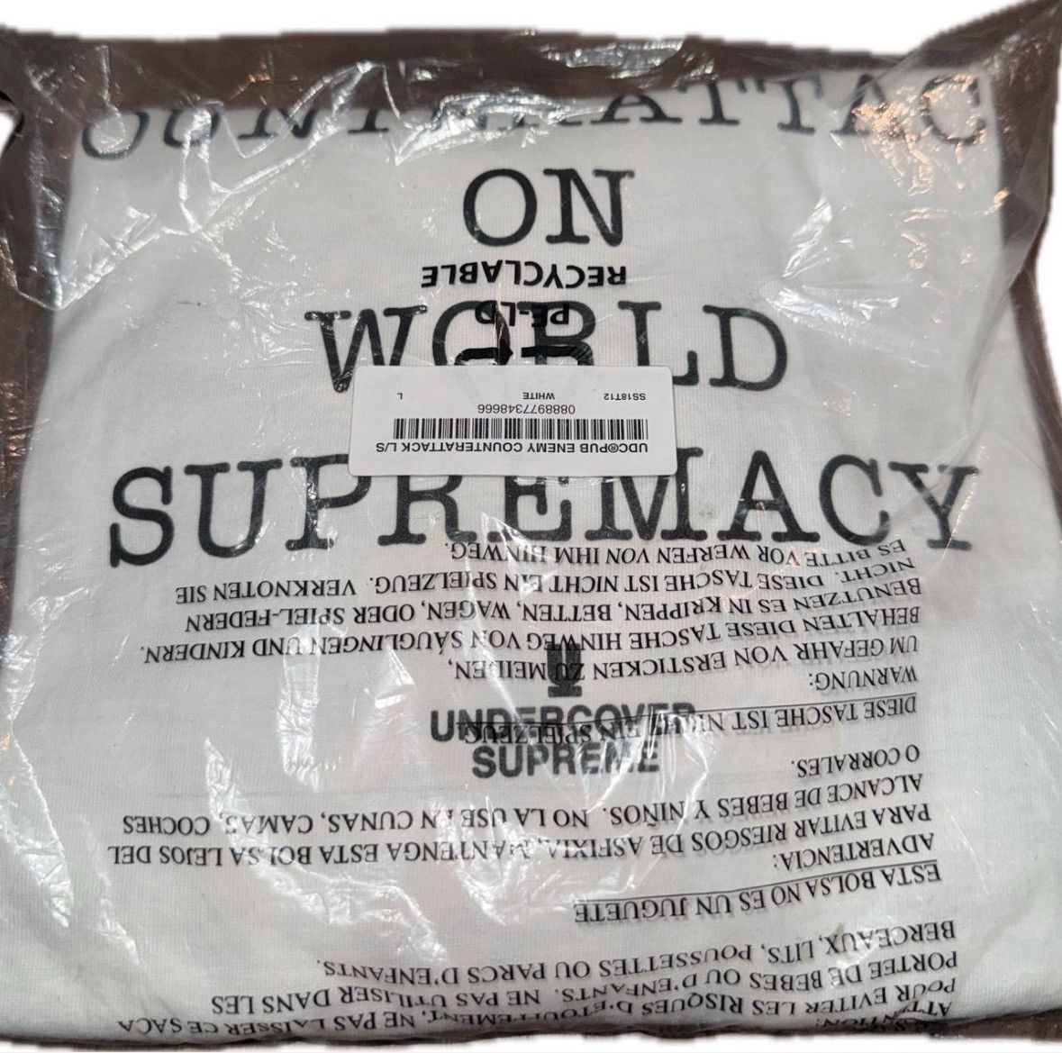 Supreme × Undercover DEADSTOCK UNDERCOVER X SUPREME PUBLIC ENEMY Size US L / EU 52-54 / 3 - 3 Thumbnail