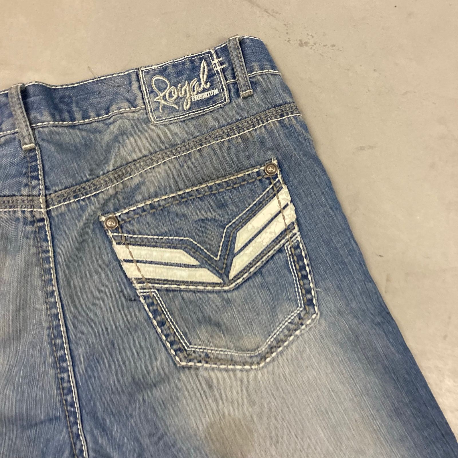 Vintage y2k royal premium western Jeans 36x32 Size US 36 / EU 52 - 3 Thumbnail