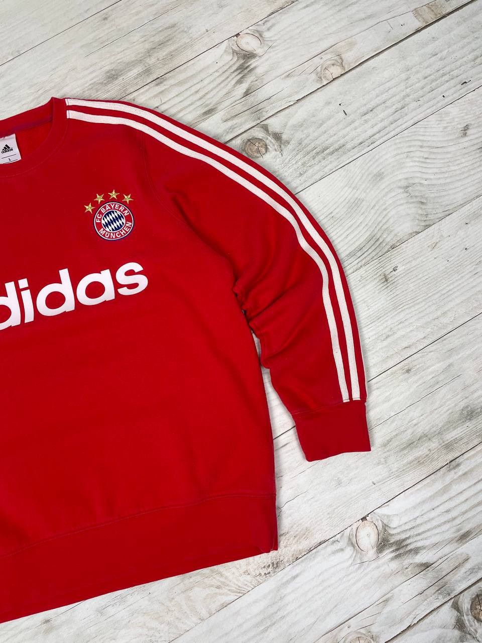 Adidas Adidas Bayern Munich 2013 2014 Sweatshirt Soccer Football Size US M / EU 48-50 / 2 - 4 Thumbnail