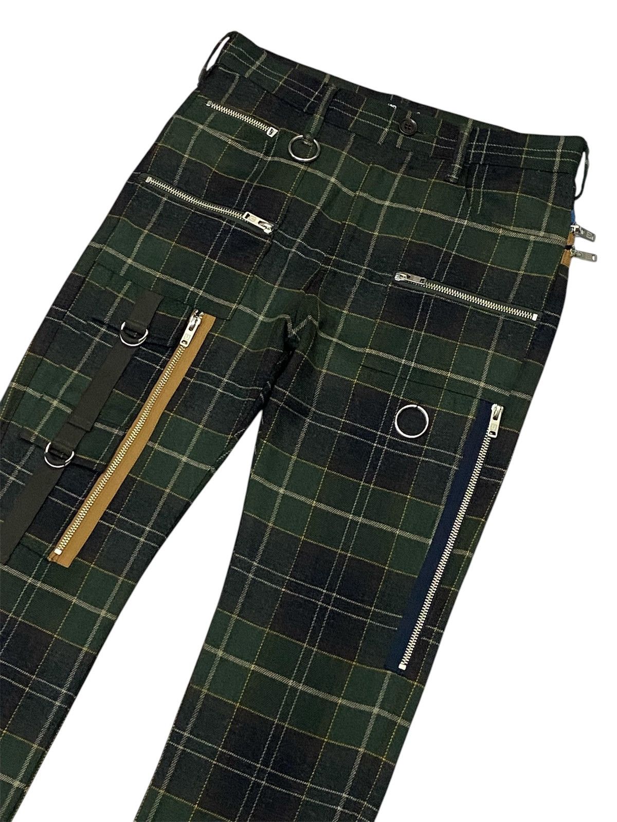 Jun Takahashi Undercover SS19 Wool Zipper Bondage Pants Size US 28 / EU 44 - 5 Thumbnail
