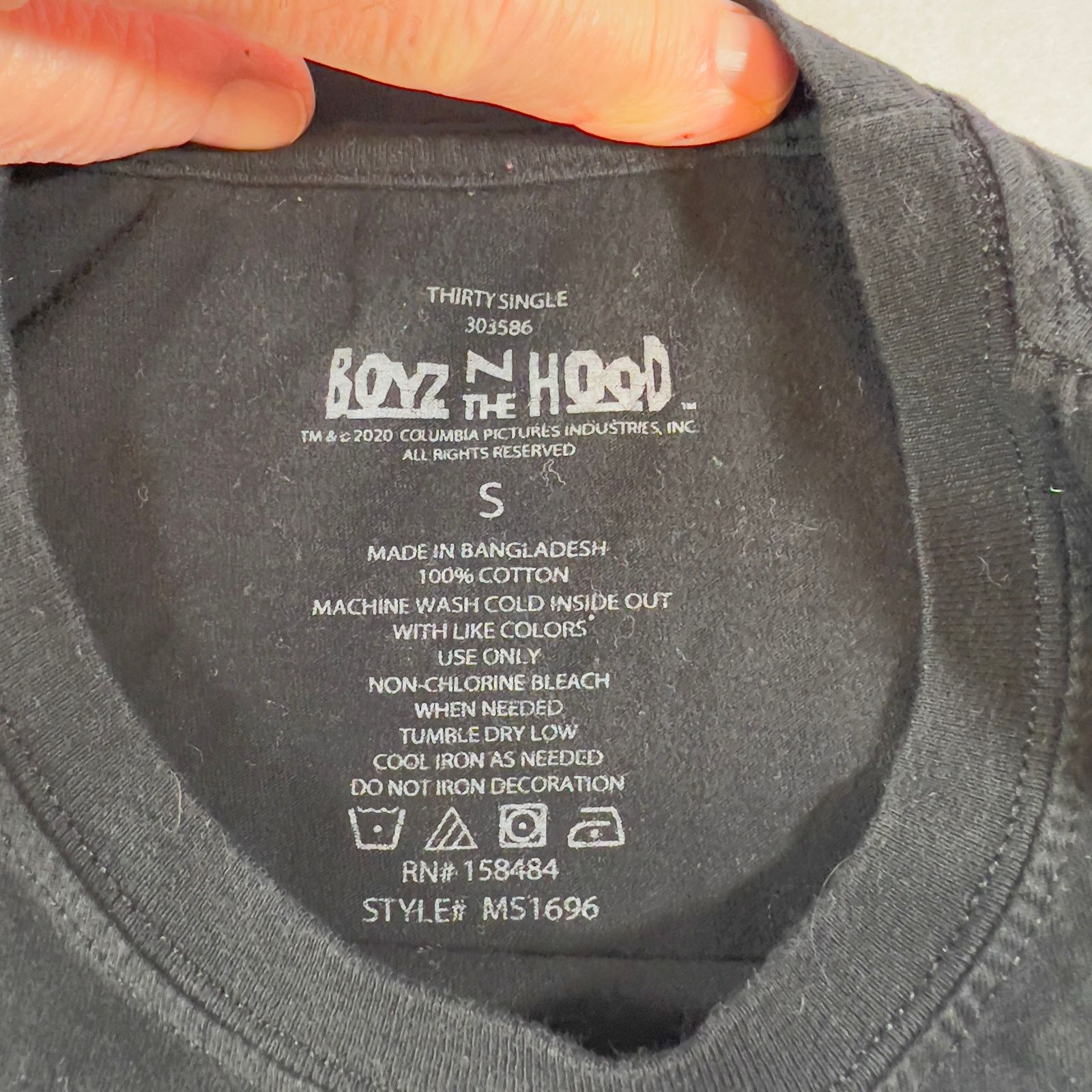 Other Boyz N The Hood T-Shirt Thirty Single Columbia 100% Cotton Size US S / EU 44-46 / 1 - 2 Thumbnail