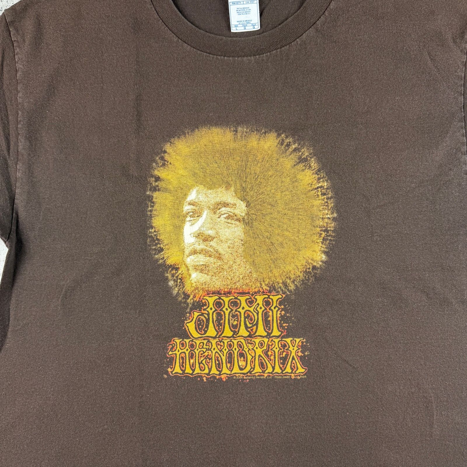 Vintage Vintage Jimi Hendrix Shirt Y2K Size Large 20.5x28.5 Size US L / EU 52-54 / 3 - 2 Thumbnail