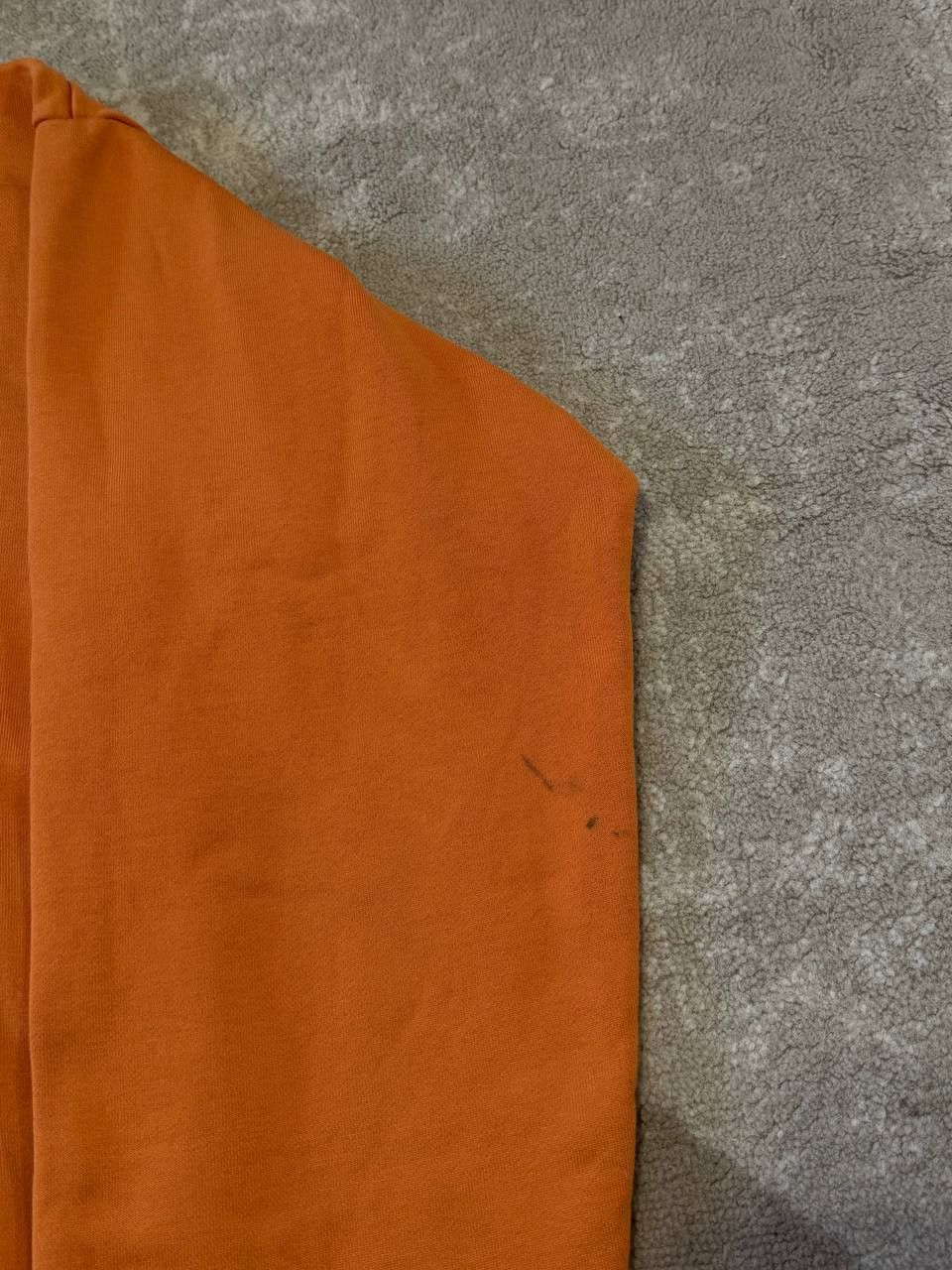 Diesel Vintage Men’s Diesel Big Logo Reworked Boxy Orange Hoodie Size US L / EU 52-54 / 3 - 8 Thumbnail
