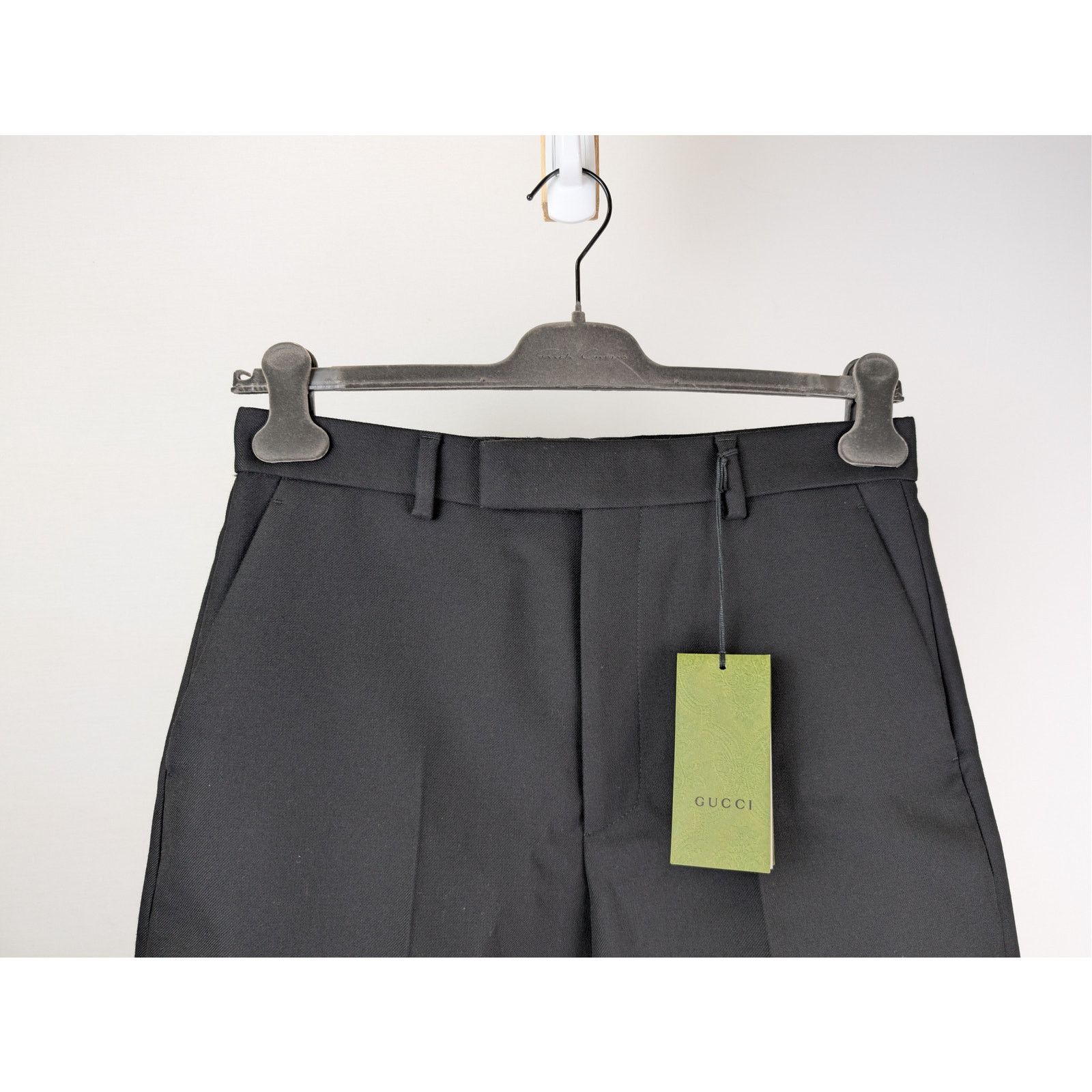Gucci o1rshd1 Double Wool Gabardine Skater Crpd Pant Shorts Black Size US 30 / EU 46 - 3 Thumbnail