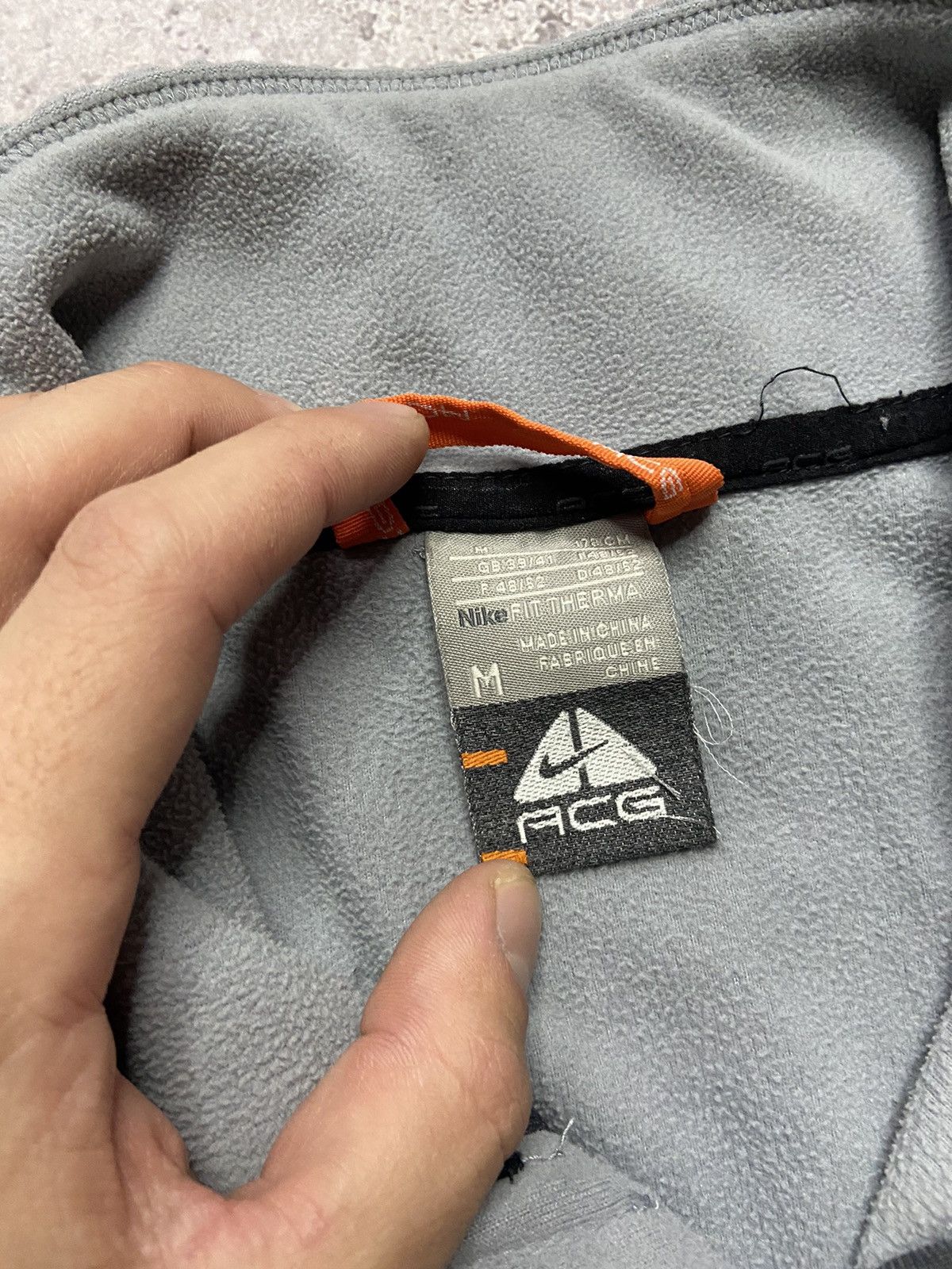 Nike ACG × Vintage Nike acg vintage fleece zip swoosh Size US M / EU 48-50 / 2 - 3 Thumbnail