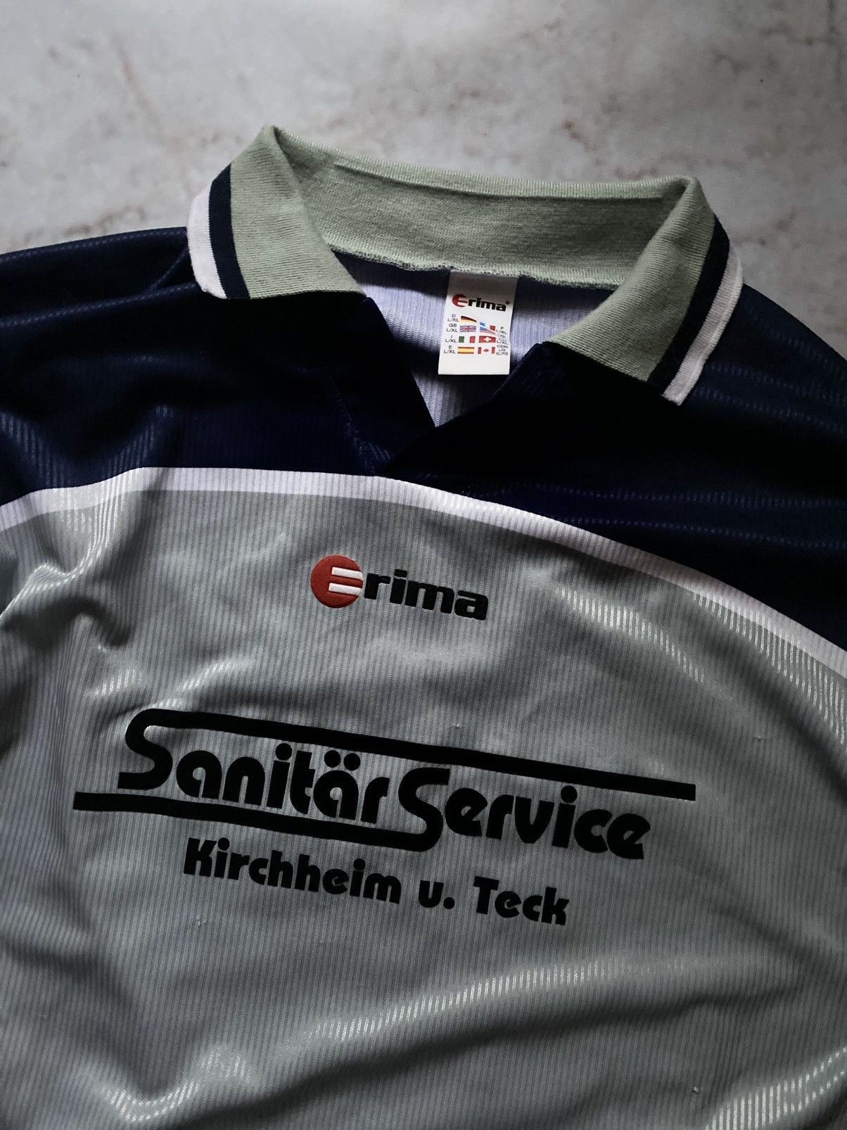 Erima × Vintage Vintage Erima Soccer Jersey Away Kit Retro style Football Size US L / EU 52-54 / 3 - 4 Thumbnail