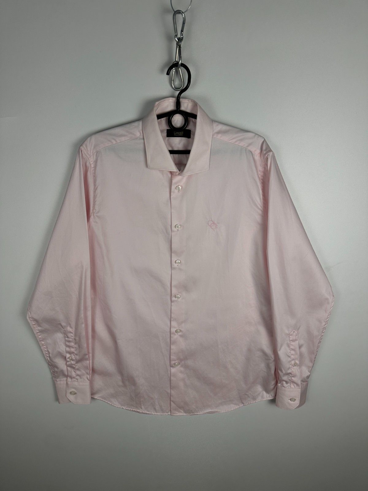 Roberto Cavalli Roberto Cavalli Class Shirt Button Long Sleeve Pink Size 42 Size US M / EU 48-50 / 2 - 1 Thumbnail