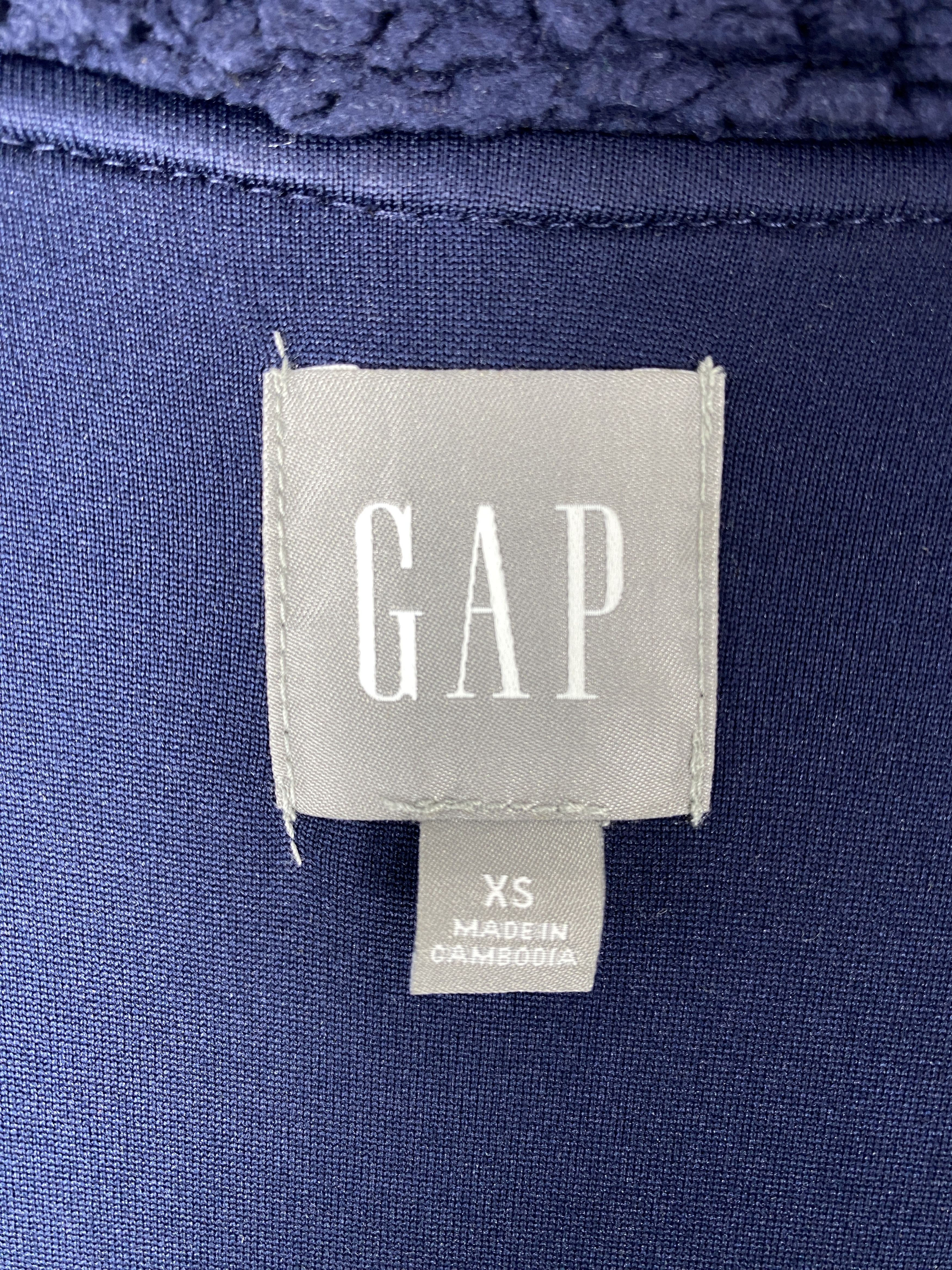 Gap × Vintage Vintage Gap Fleece Zip Up Jacket Size US M / EU 48-50 / 2 - 12 Thumbnail