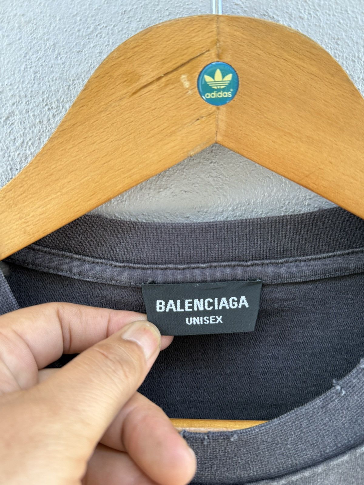 Balenciaga Thrashed Design Balenciaga 2022 Maison Fondee Oversize Tee Size US XL / EU 56 / 4 - 5 Thumbnail