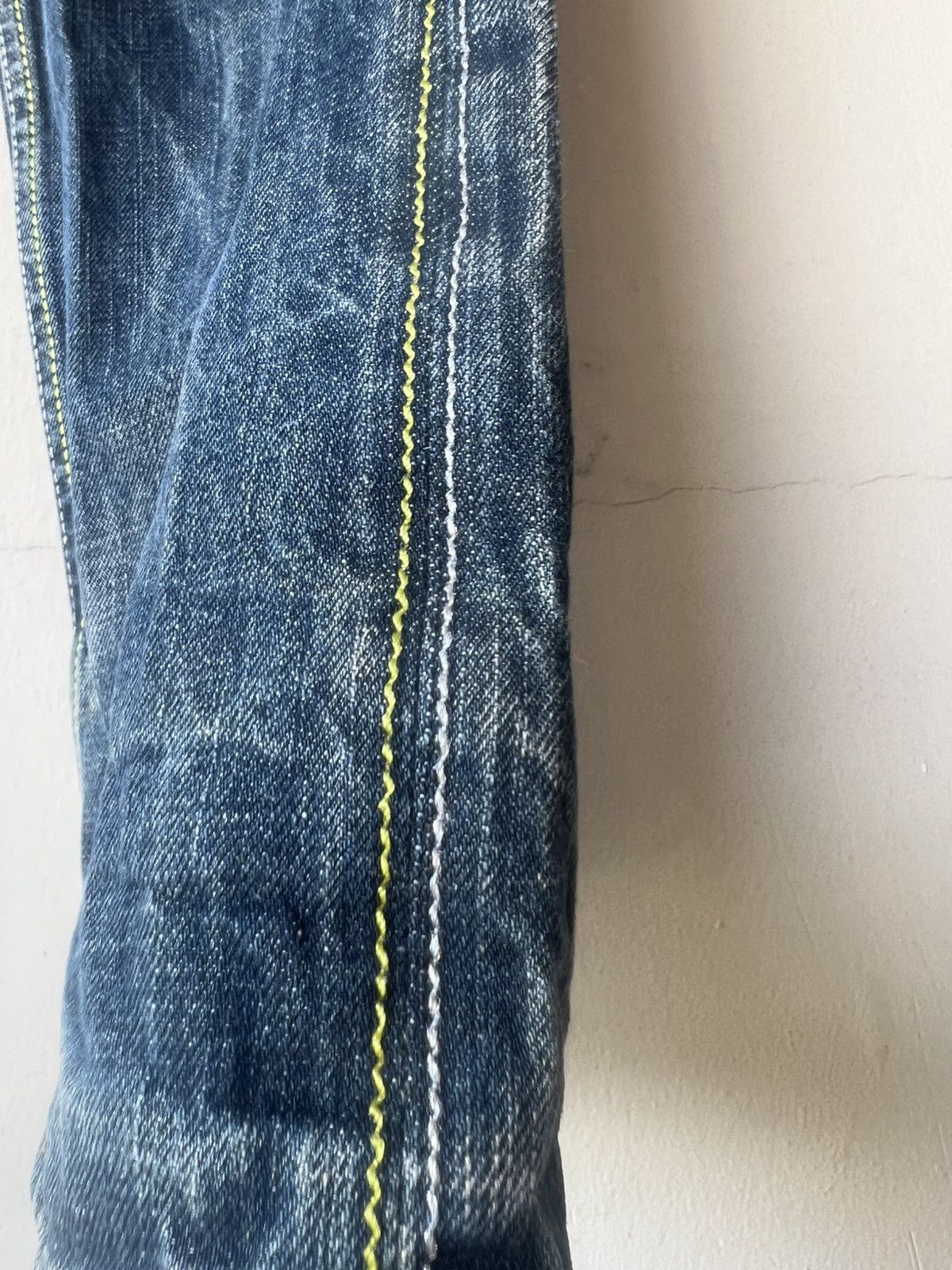 Swagger Vintage Swagger Japan Faded Dirty Mud Denim Jeans Size US 32 / EU 48 - 18 Thumbnail