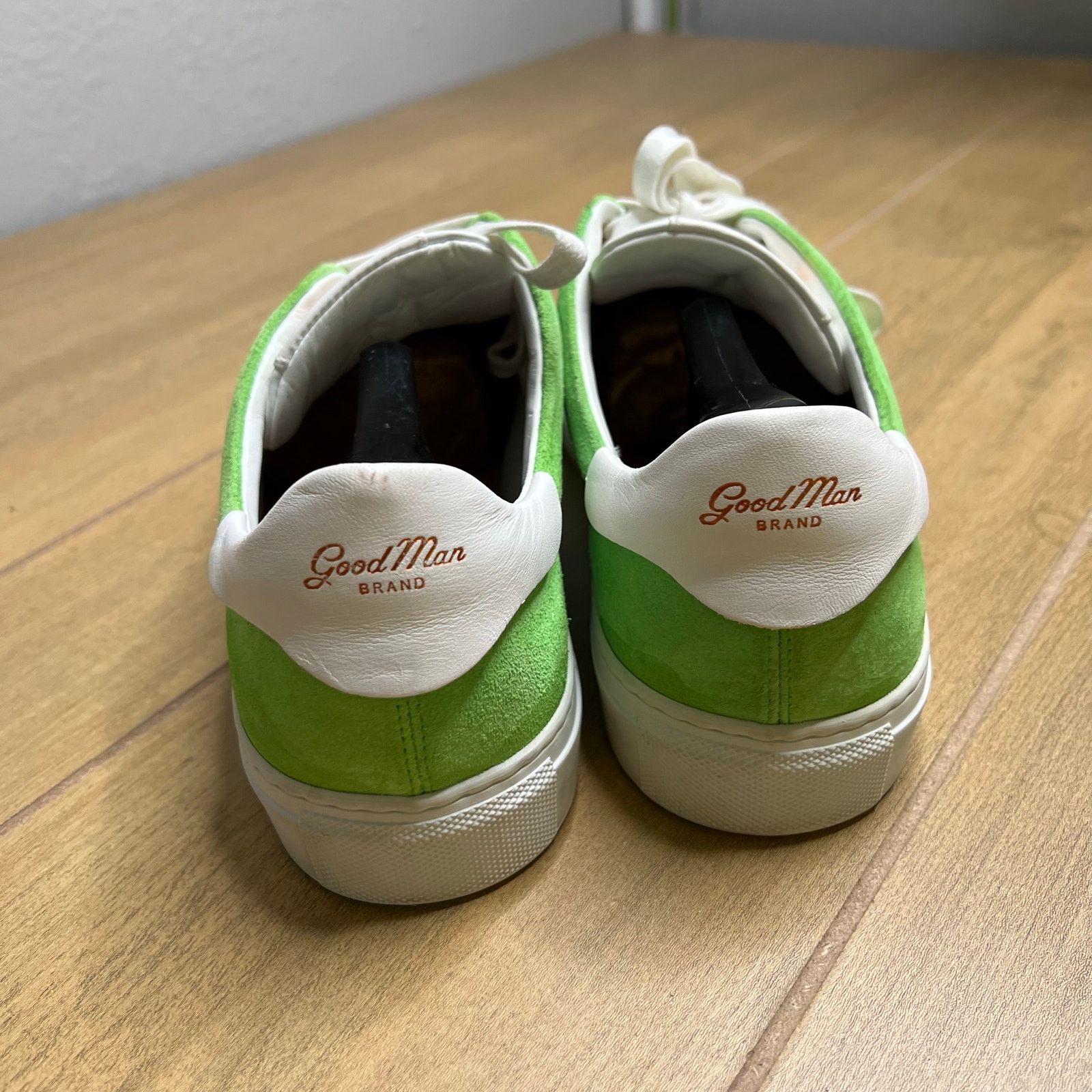Good Man Brand Good Man Brand Green Low Top Sneakers Men’s Size 9 Luxury Size US 9 / EU 42 - 3 Thumbnail