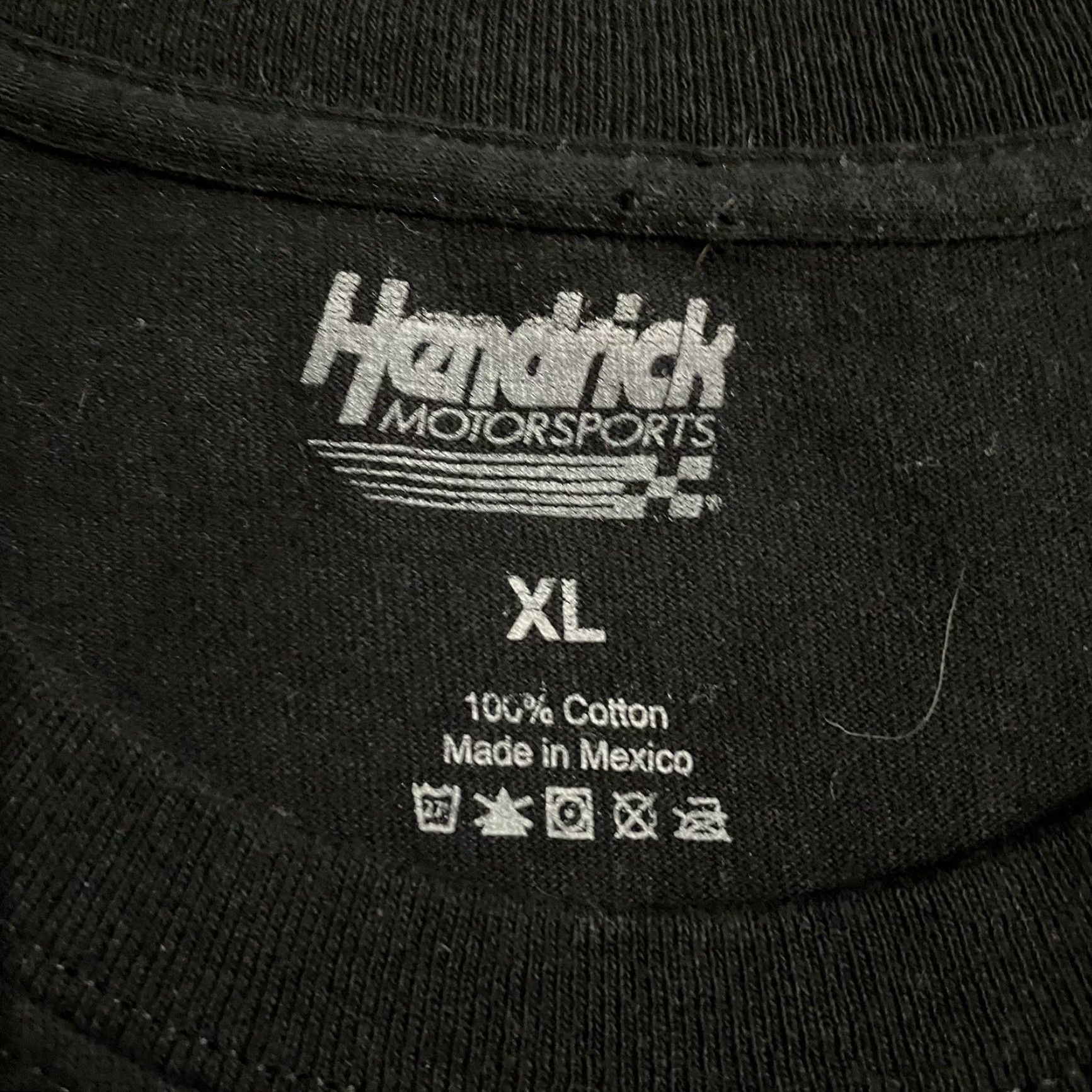 Vintage Hendrick Motorsports William Byron 100% cotton black graphic Tee Mens XL Shirt Size US XL / EU 56 / 4 - 4 Thumbnail
